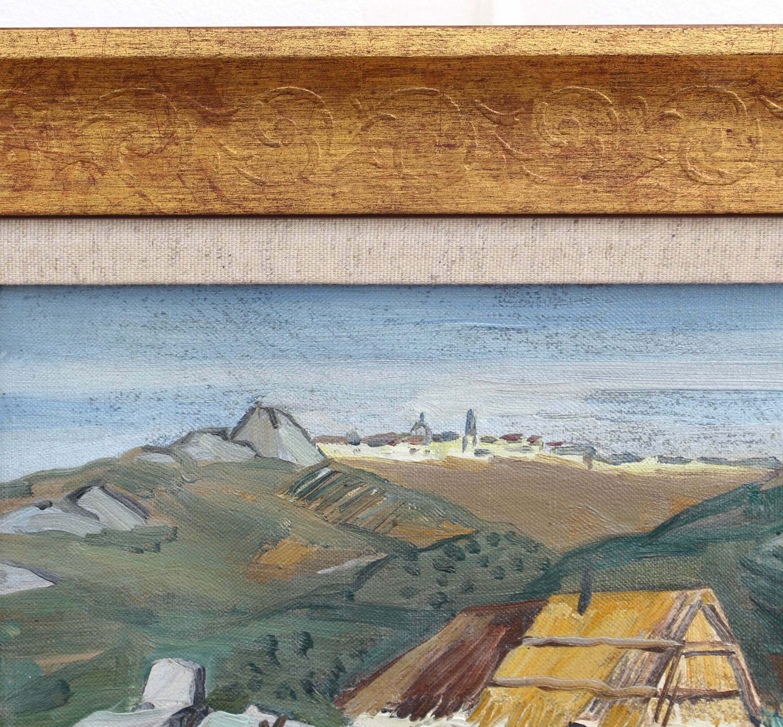 'Sicilian Farmhouse' By Yves Brayer (Circa 1950s) photo Art