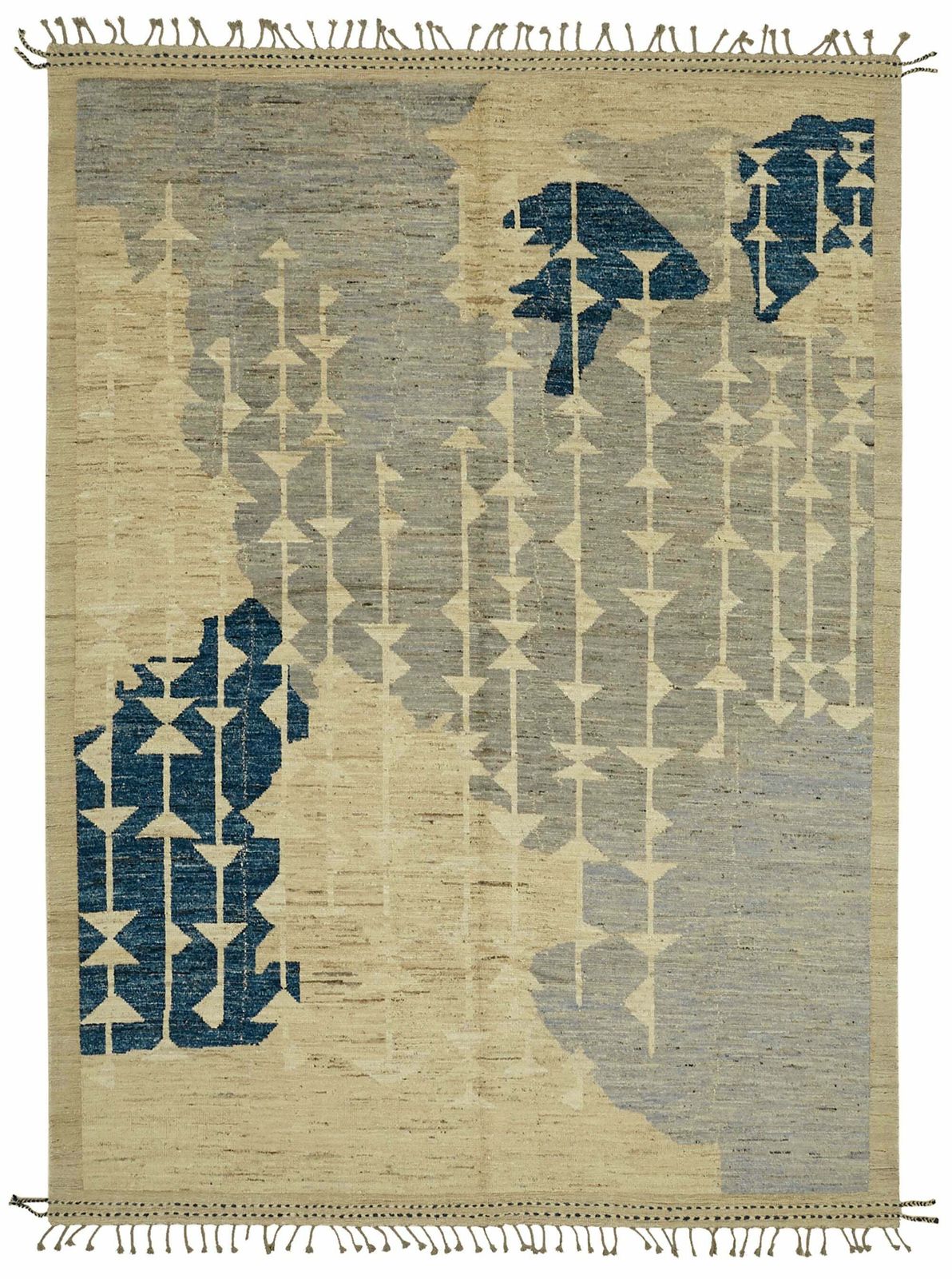 Handmade Tribal Moroccan Rug 273 Cm X 382 Cm
