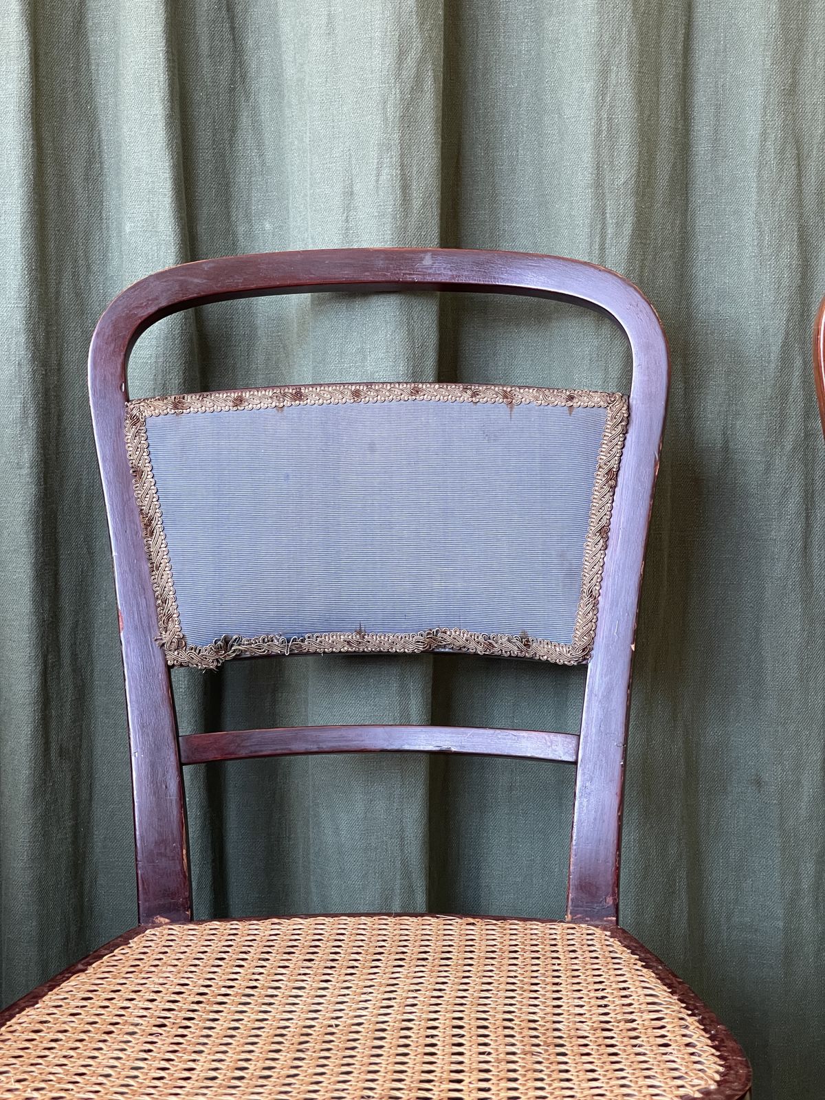 Furniture Pair Of Original Bentwood Thonet Chairs Model No 461 photo