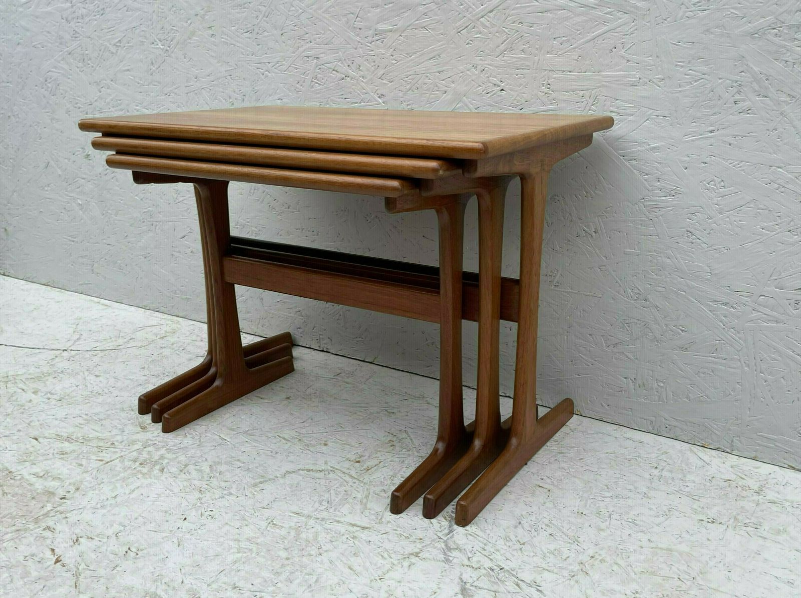 Mid Century Danish Nesting Tables By Kai Kristiansen For Vildbjerg photo vintage