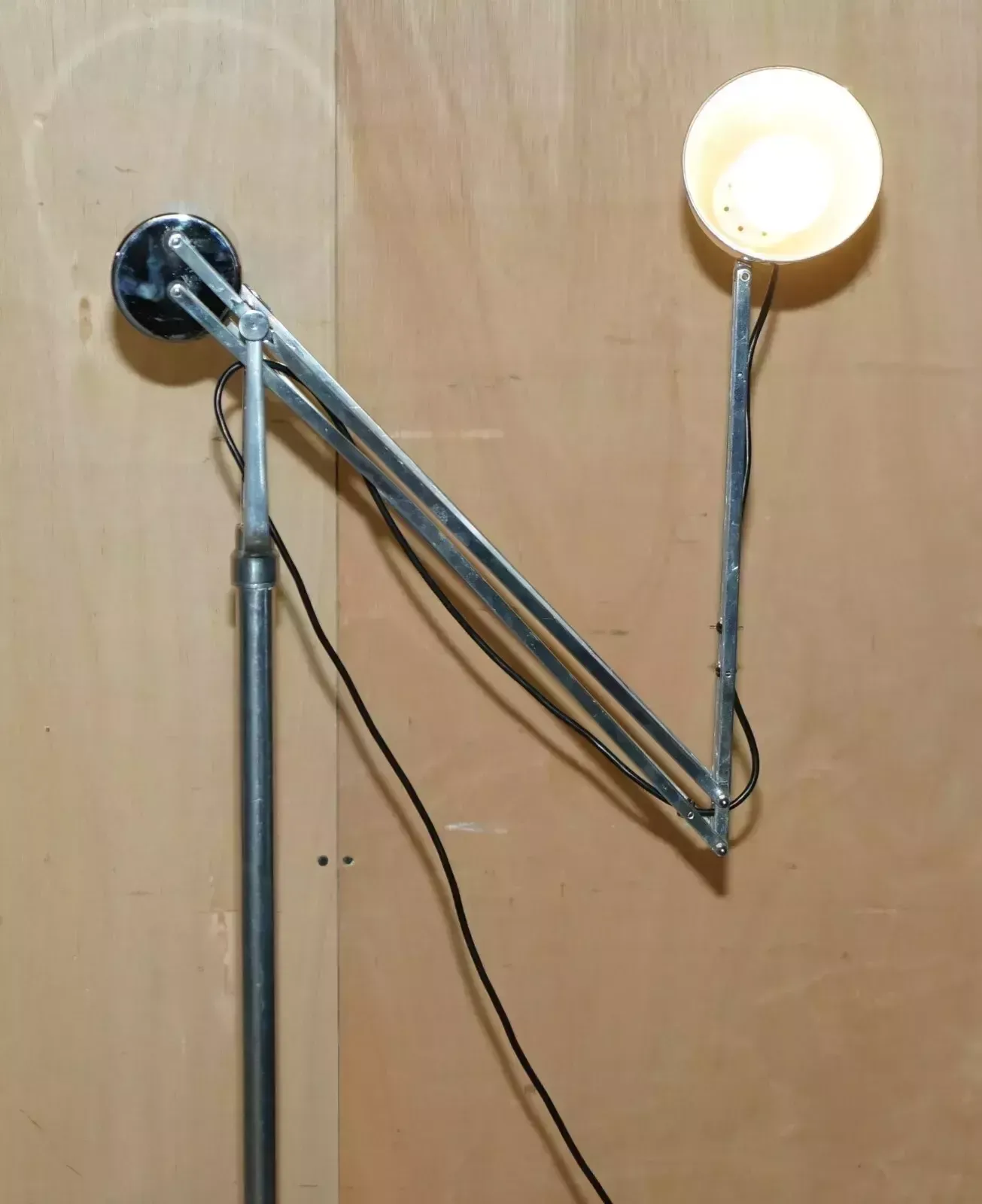 1950.0 Stunning Original Circa 1950's Handrill & Horstmann Counterpoise Floor Lamp photo