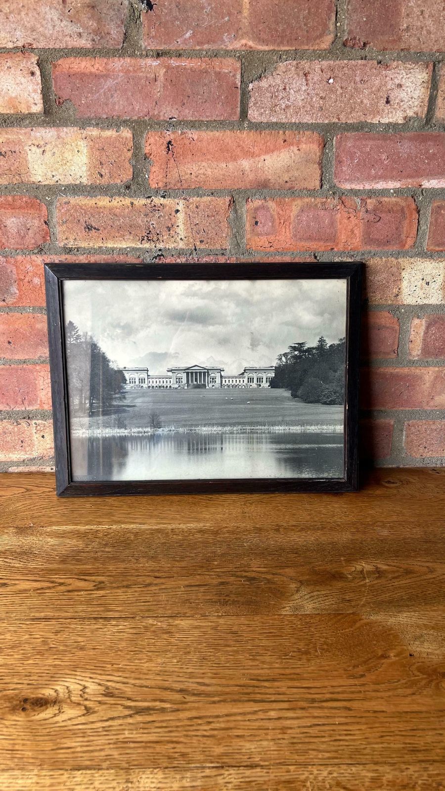 photo furniture Antique Framed Photograph Of National Trust   Stowe Gardens