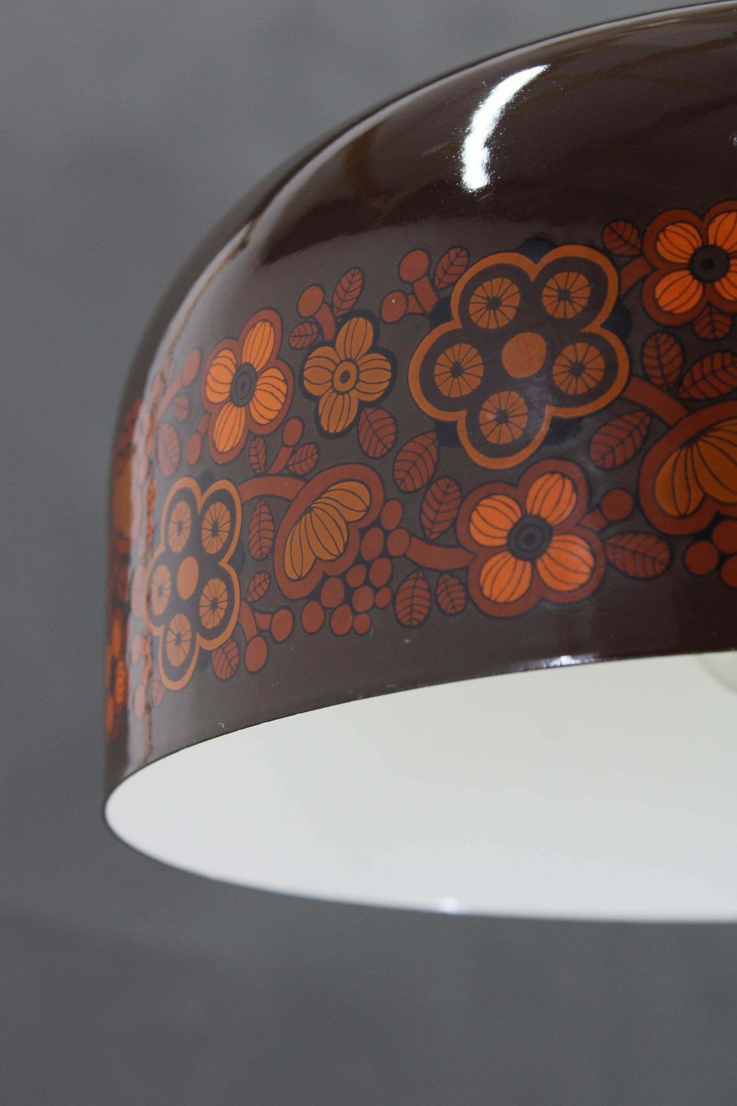 1970s Pendant Lamp With Floral Motiv, Czechoslovakia photo 263.0