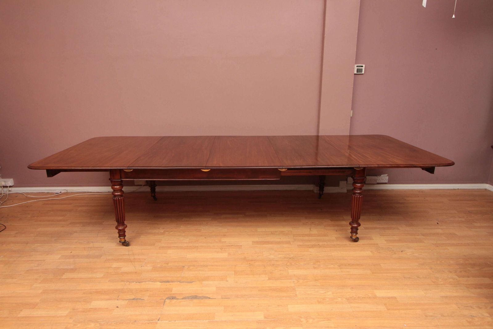 A Cuban Mahogany Extending Dining Table C1820 By Charles Stewart