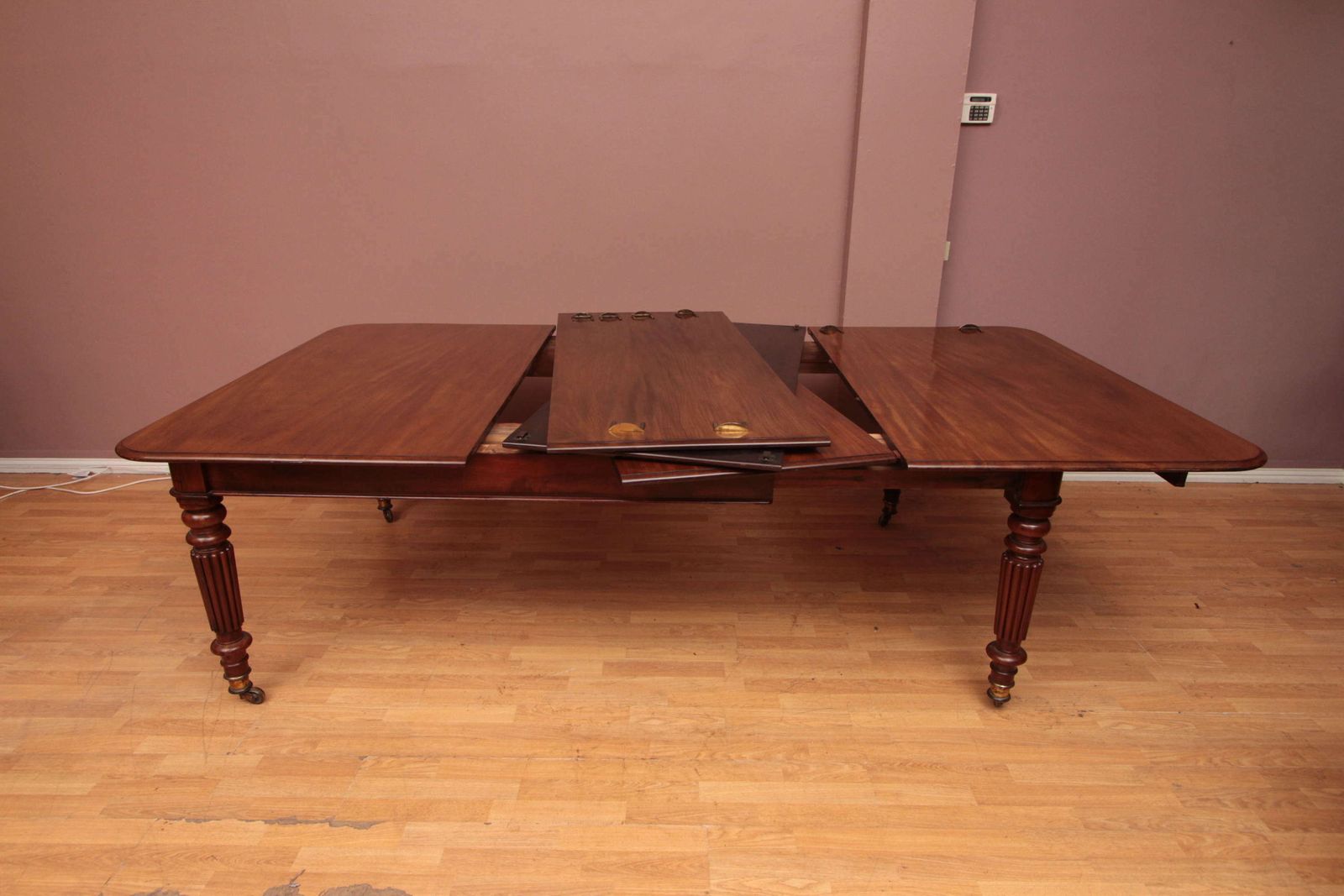 photo furniture A Cuban Mahogany Extending Dining Table C1820 By Charles Stewart