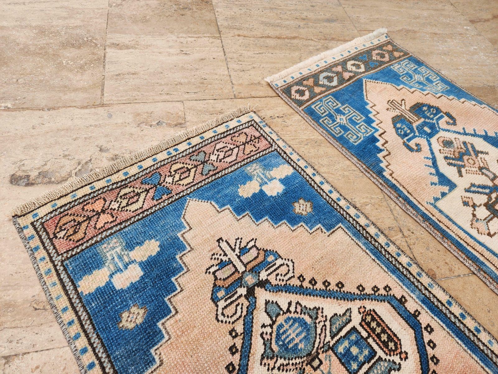 1970s Hand Knotted Small Turkish Rug   A Pair photo furniture