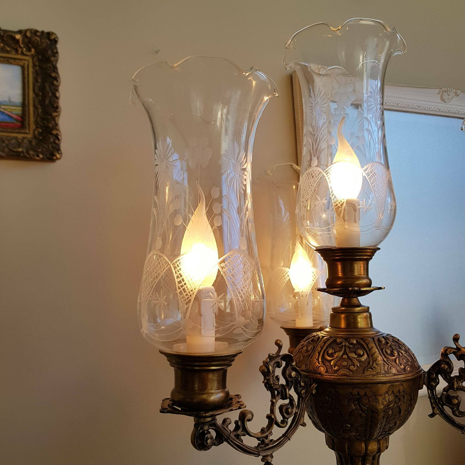 Tafellamp | Massief Brons En Groen Marmer | Hoge Lamp Met Corinthische Zuil photo furniture