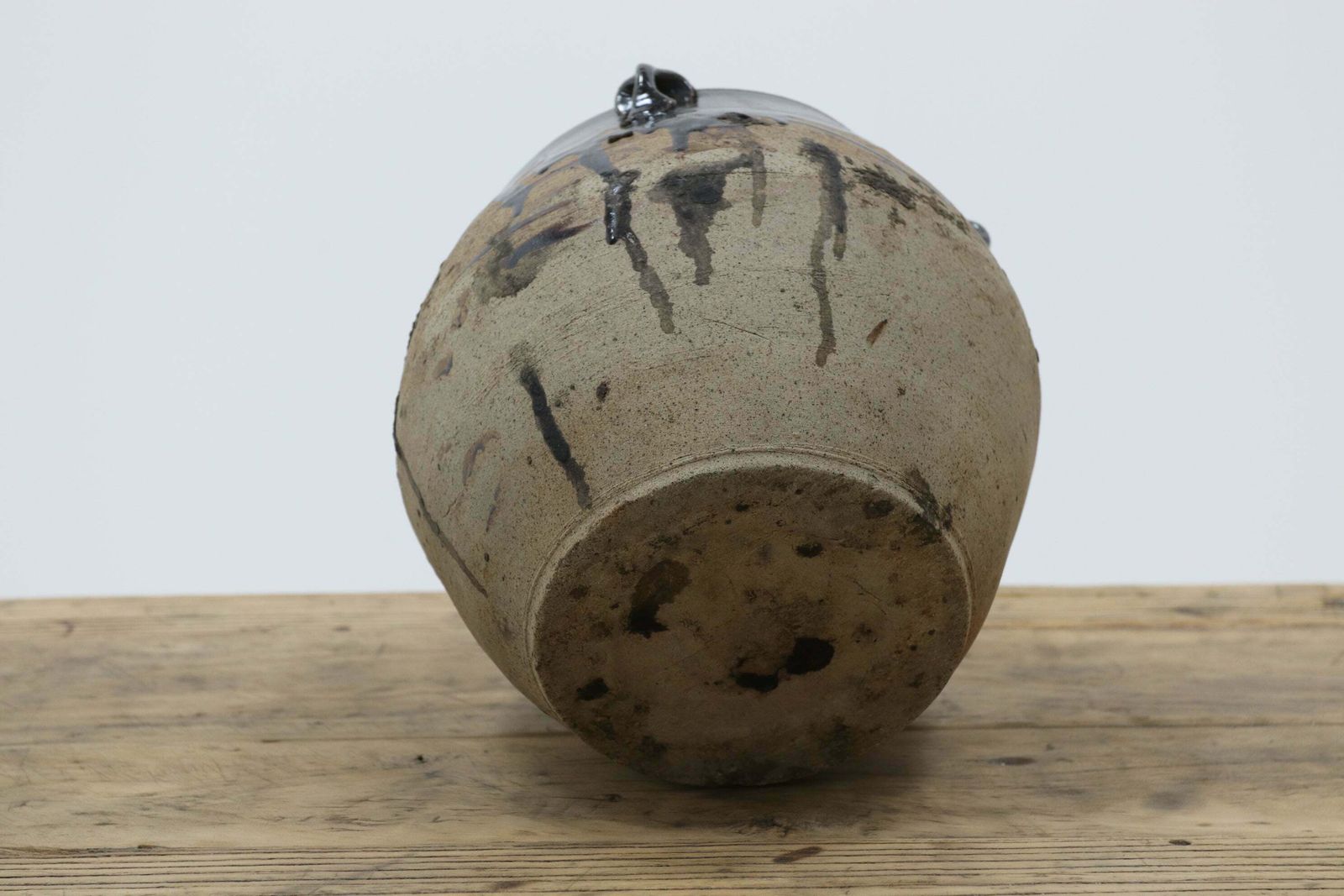 Half Glazed Chinese Kitchen Storage Jar (1) photo buy