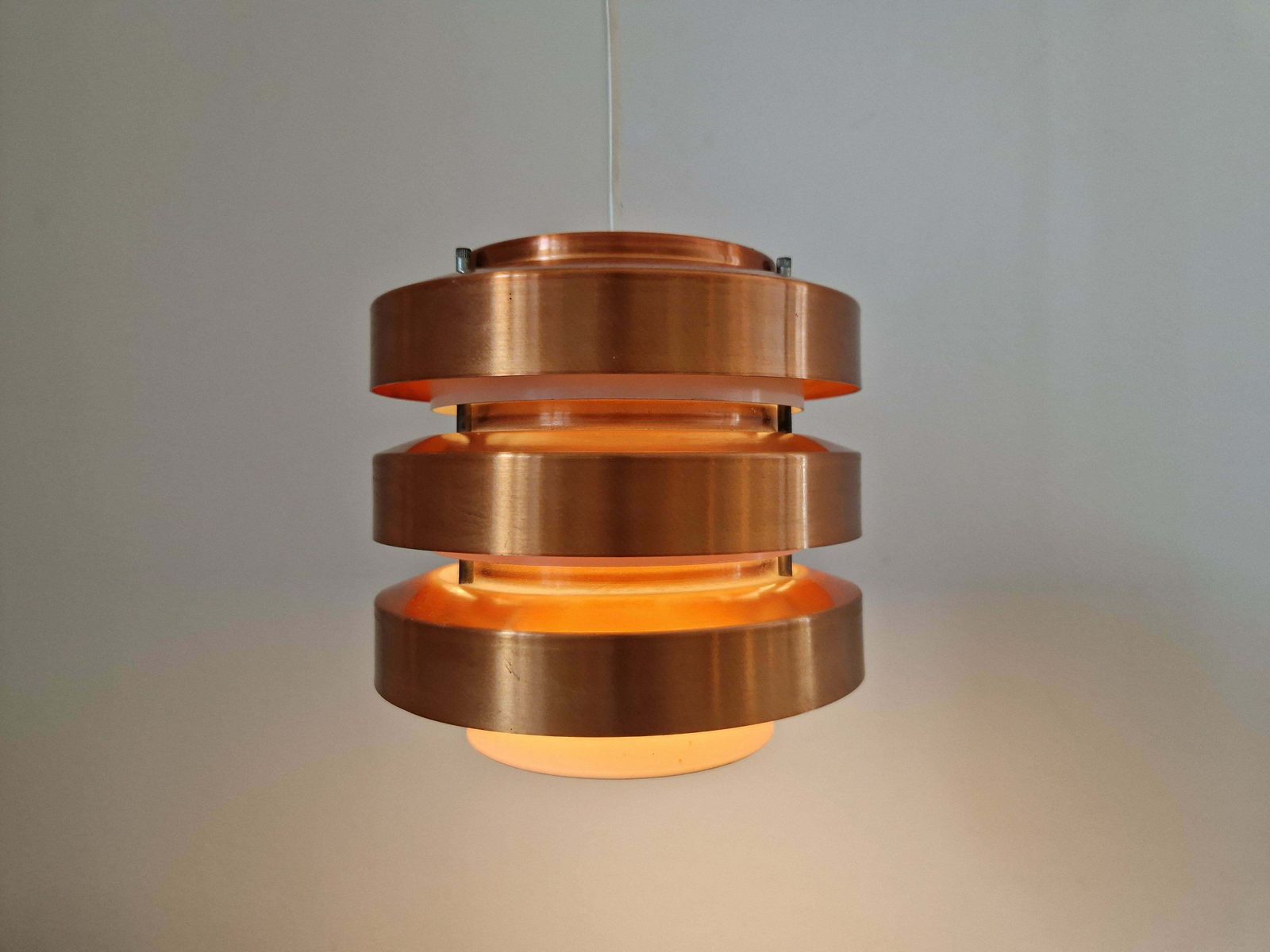 Midcentury Rare Pendant, Denmark, 1970s photo 401.0