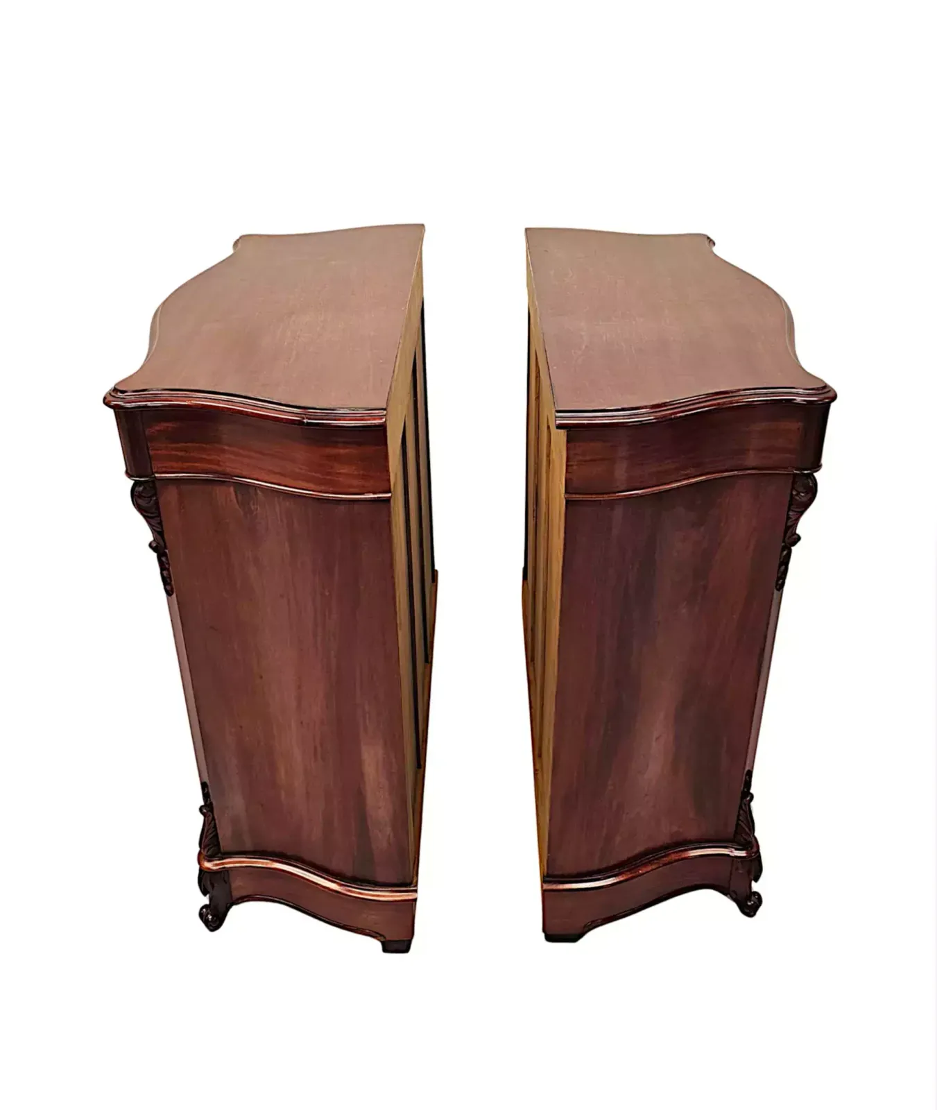 A Stunning Pair Of 19th Century Two Door Side Cabinets photo buy