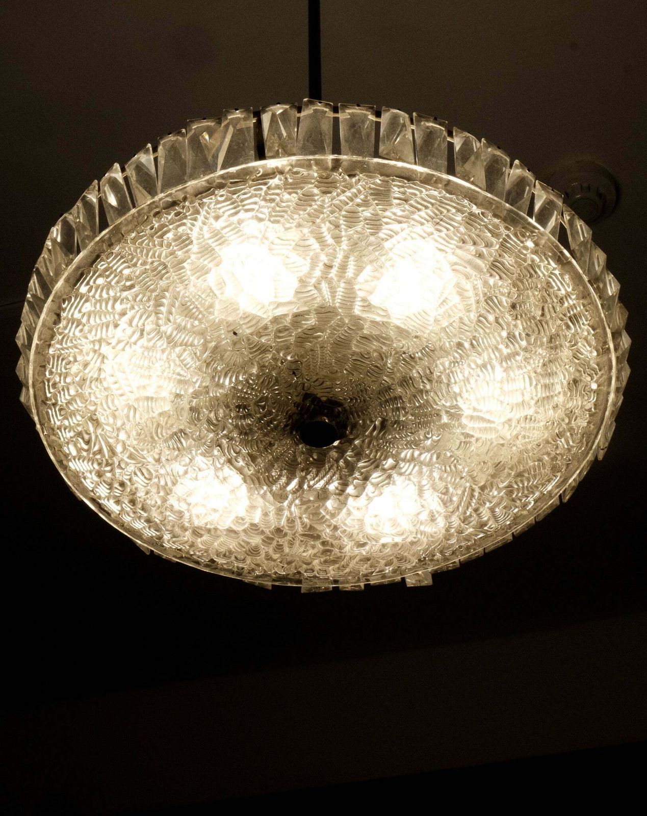 Mid Century Hanglamp Van Bakalowits & Söhne, Oostenrijk, Ca. Jaren 1950 photo 1538.0