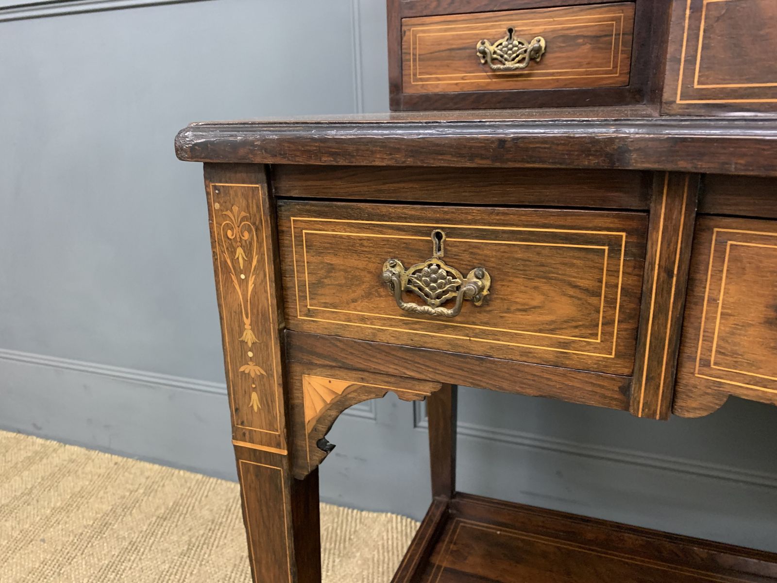 Inlaid Rosewood Bonheur Du Jour photo buy