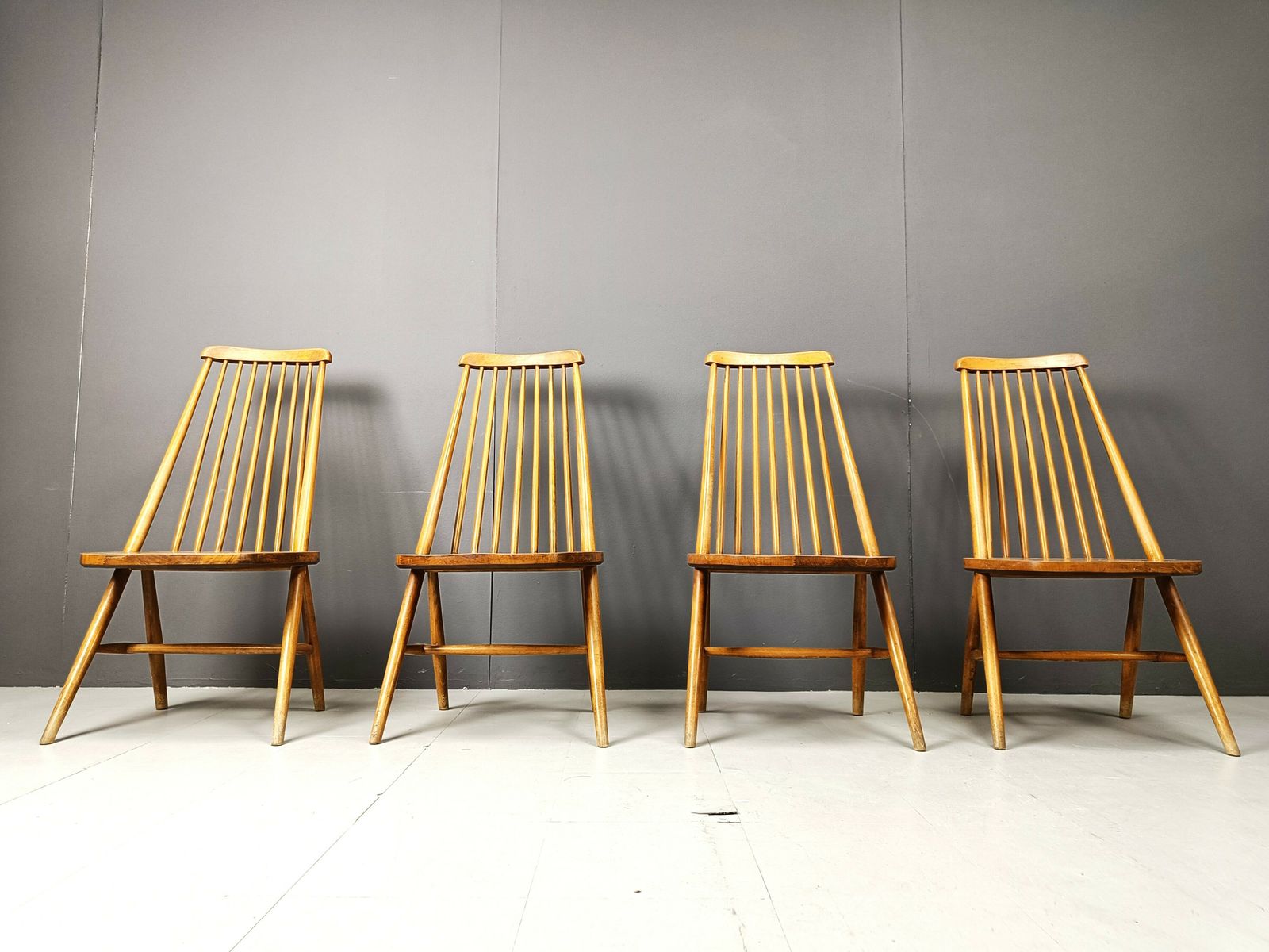 Mid Century Scandinavian Dining Chairs, 1960s photo furniture