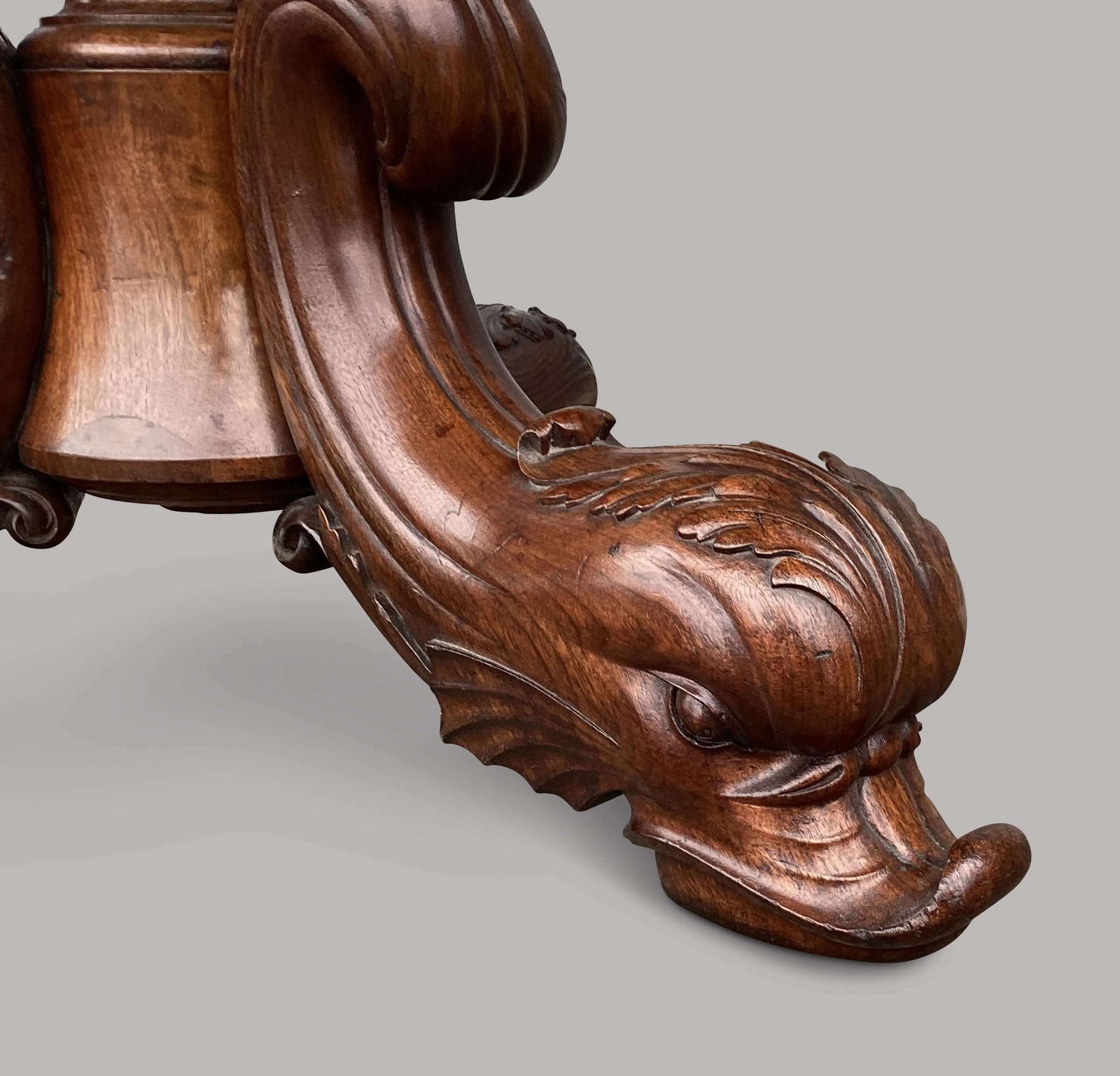 photo for sale Magnificent C19th Large Walnut And Specimen Marble Centre Table