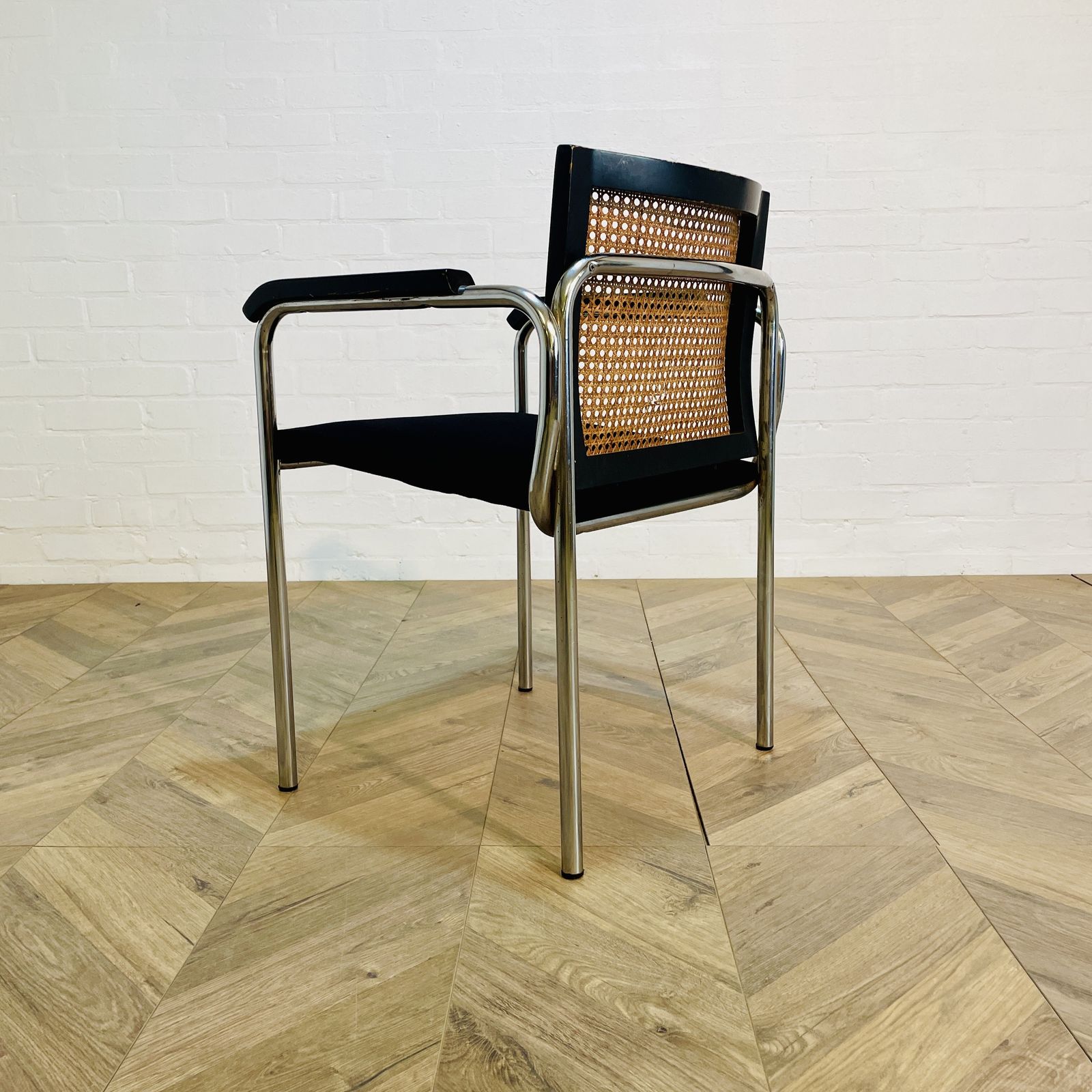 photo for sale Mid Century Modern Chrome Chair After Marcel Breuer
