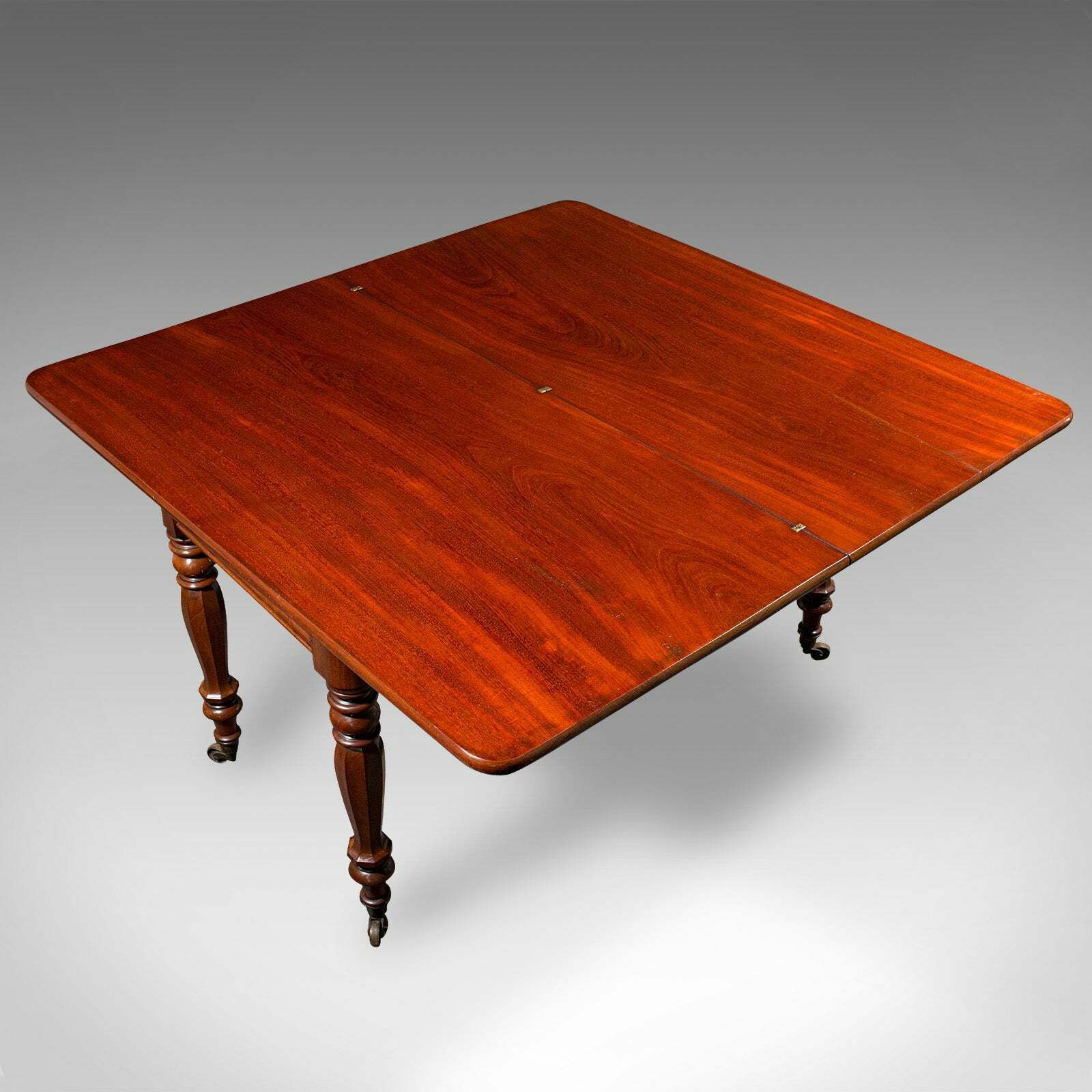 photo furniture Antique Metamorphic Console Table, English, 4 Seat Dining, Gaming, William IV