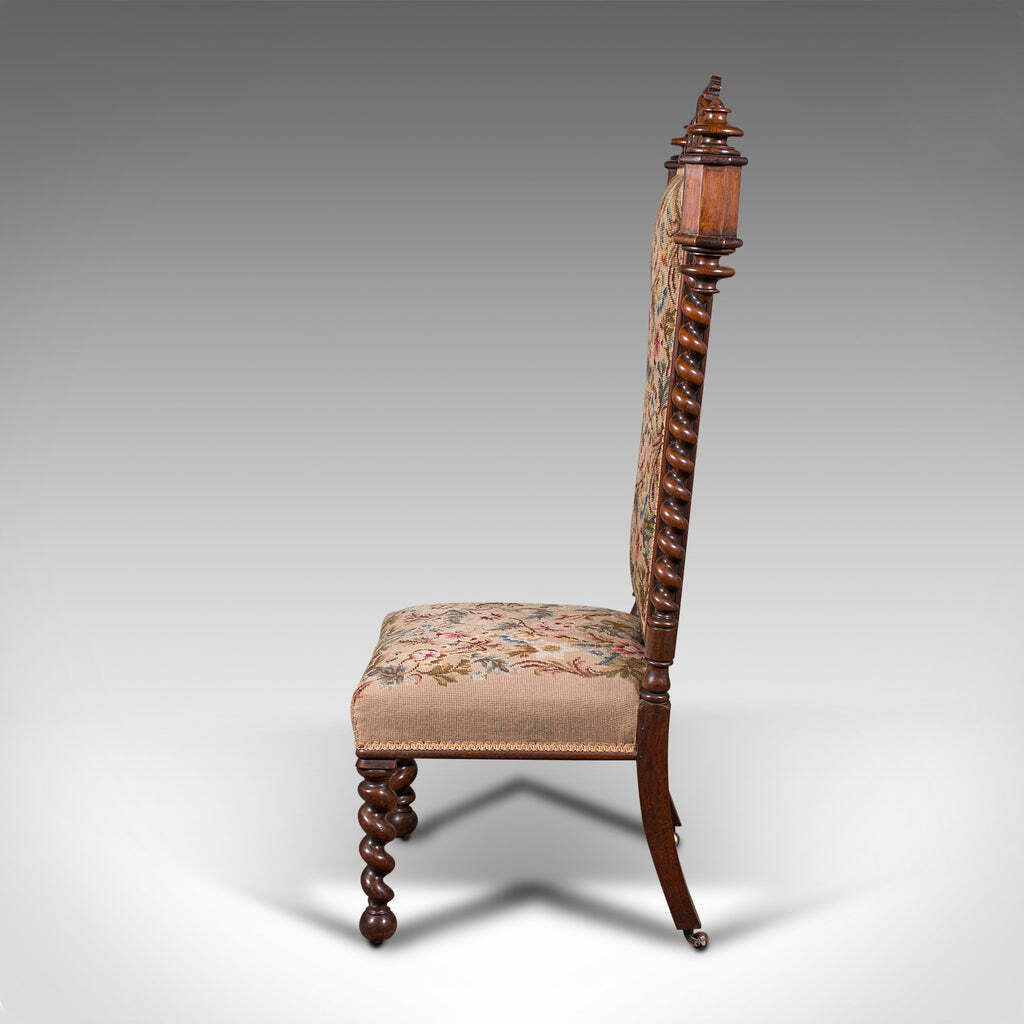 Antique Rector's Prie Dieu Chair, English, Ecclesiastical Prayer Seat, Regency photo Furniture