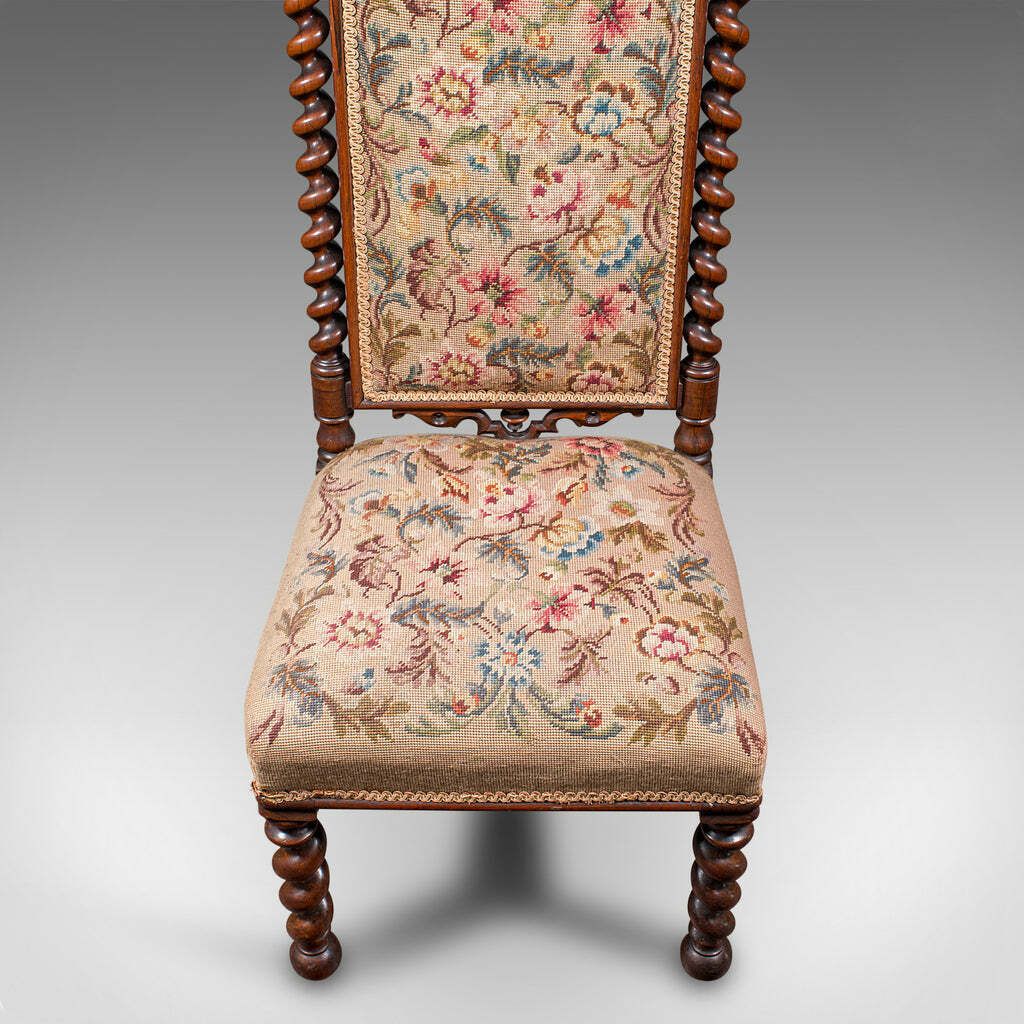 Antique Rector's Prie Dieu Chair, English, Ecclesiastical Prayer Seat, Regency photo vintage