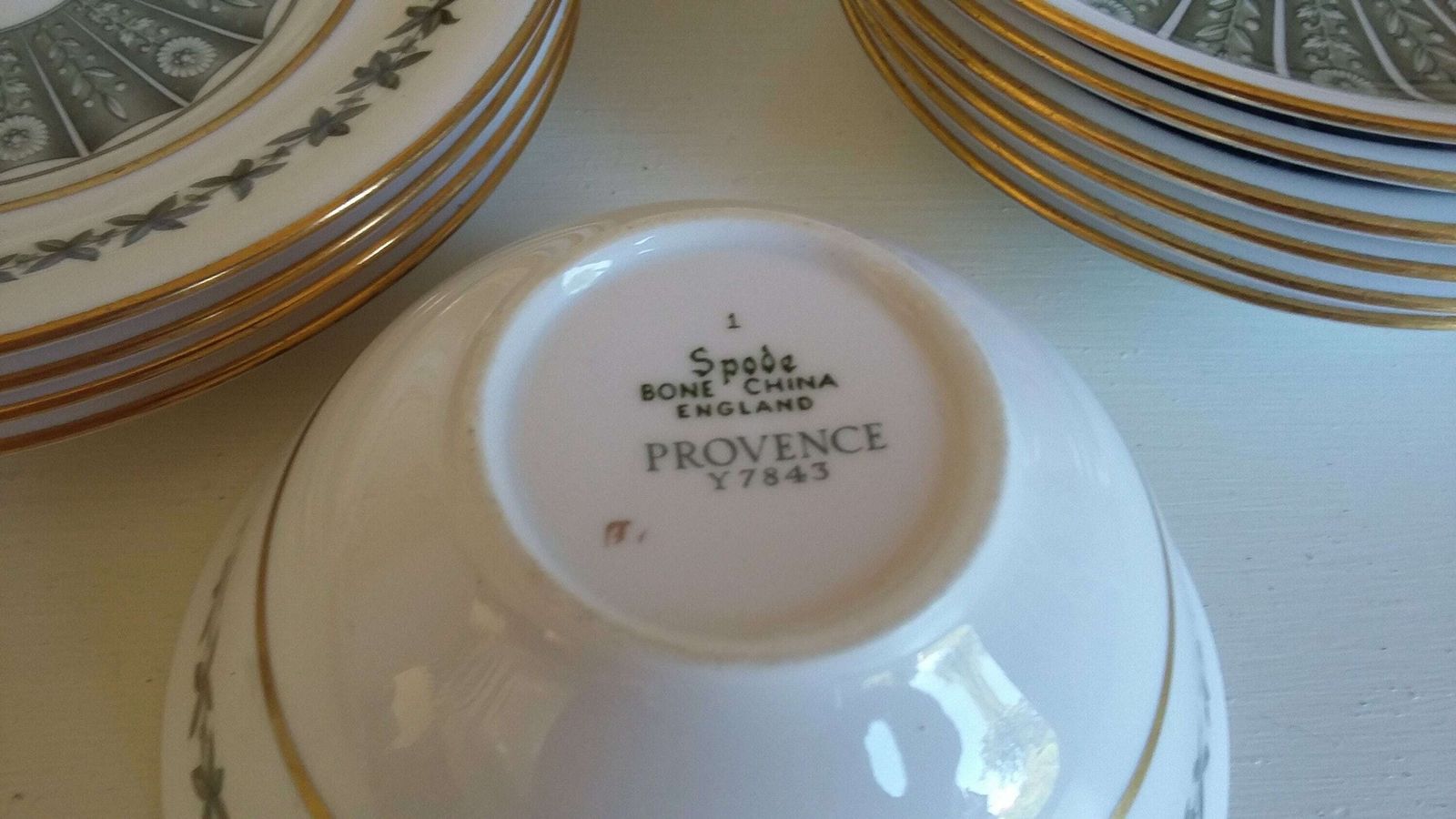 Spode Provence Coffee Set Service Bone China. photo vinterior