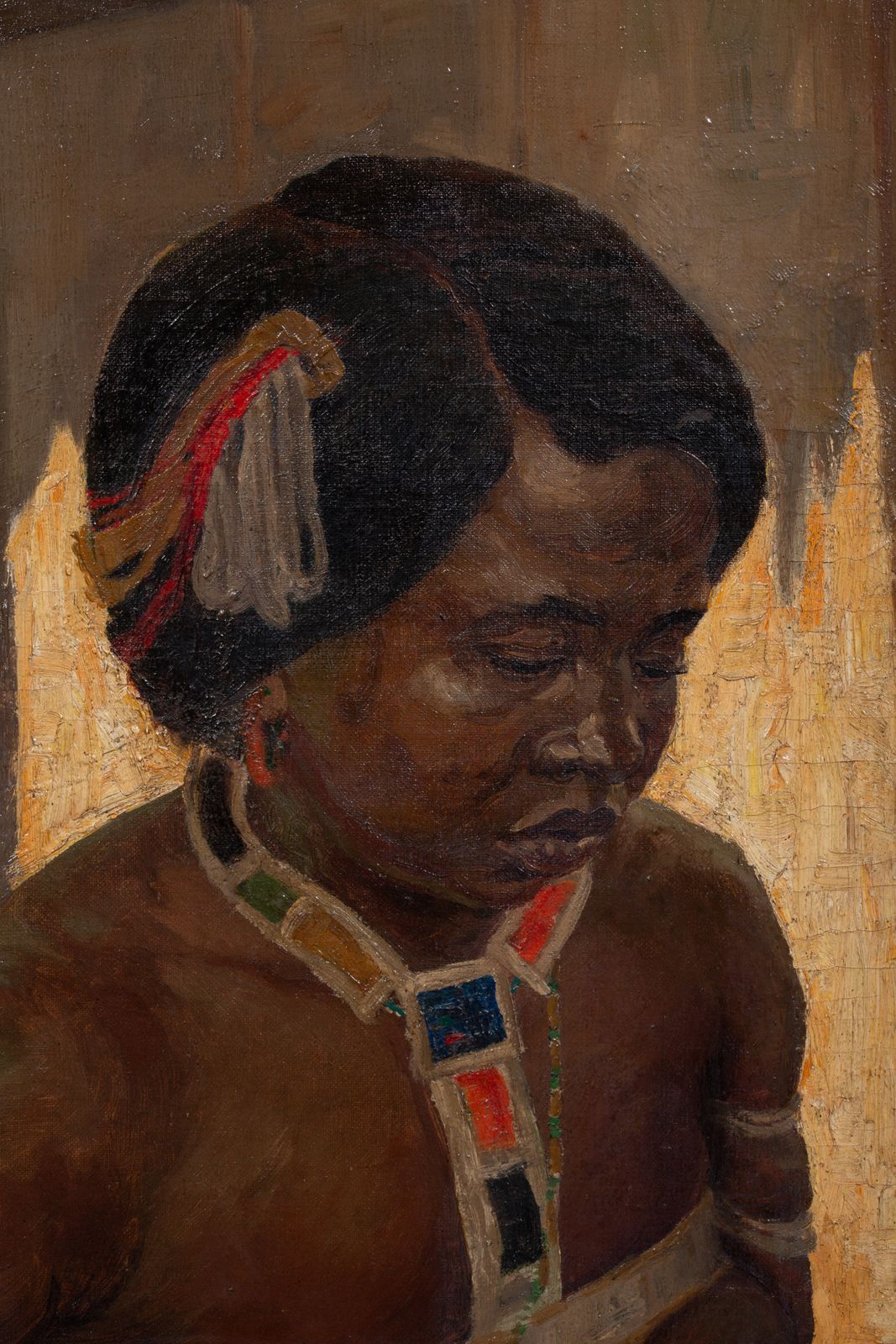 photo for sale 'South African Girl' By Alfred Richard Martin (1871 – 1939) British South African