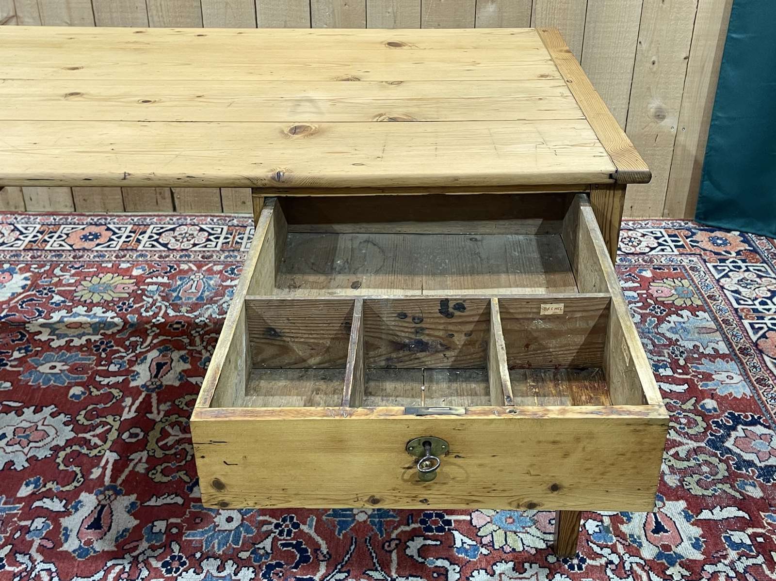 photo furniture Flat Desk From The Beginning Of The 20th Century In Fir