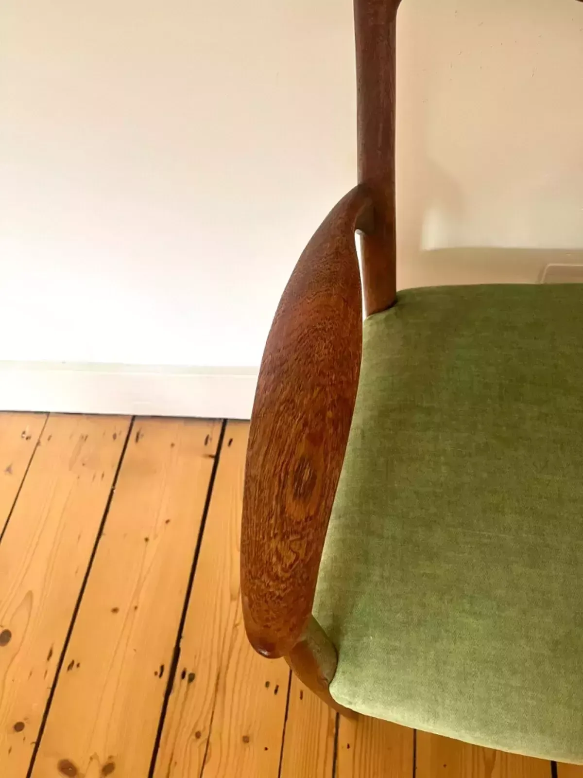 photo for sale Danish Teak Chair 1960’s By Kai Lyngfeldt Larsen For Soren Willadsen Mobelfabrik
