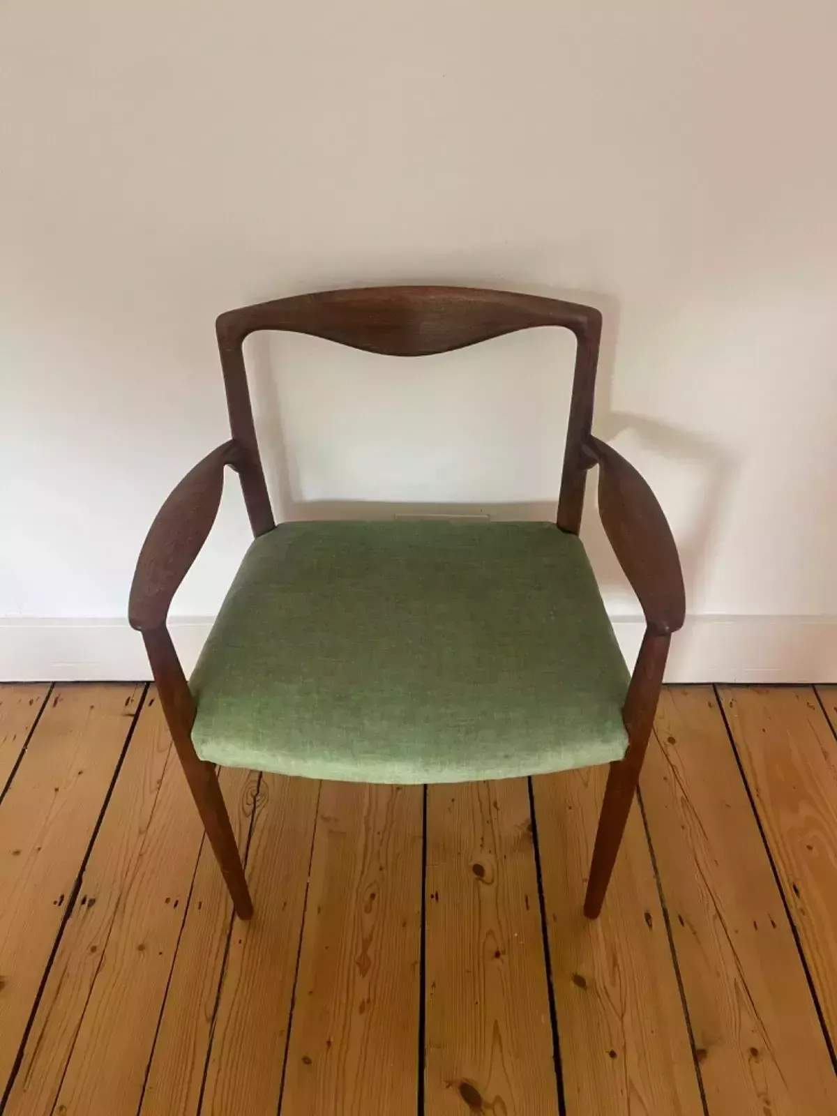 photo buy Danish Teak Chair 1960’s By Kai Lyngfeldt Larsen For Soren Willadsen Mobelfabrik