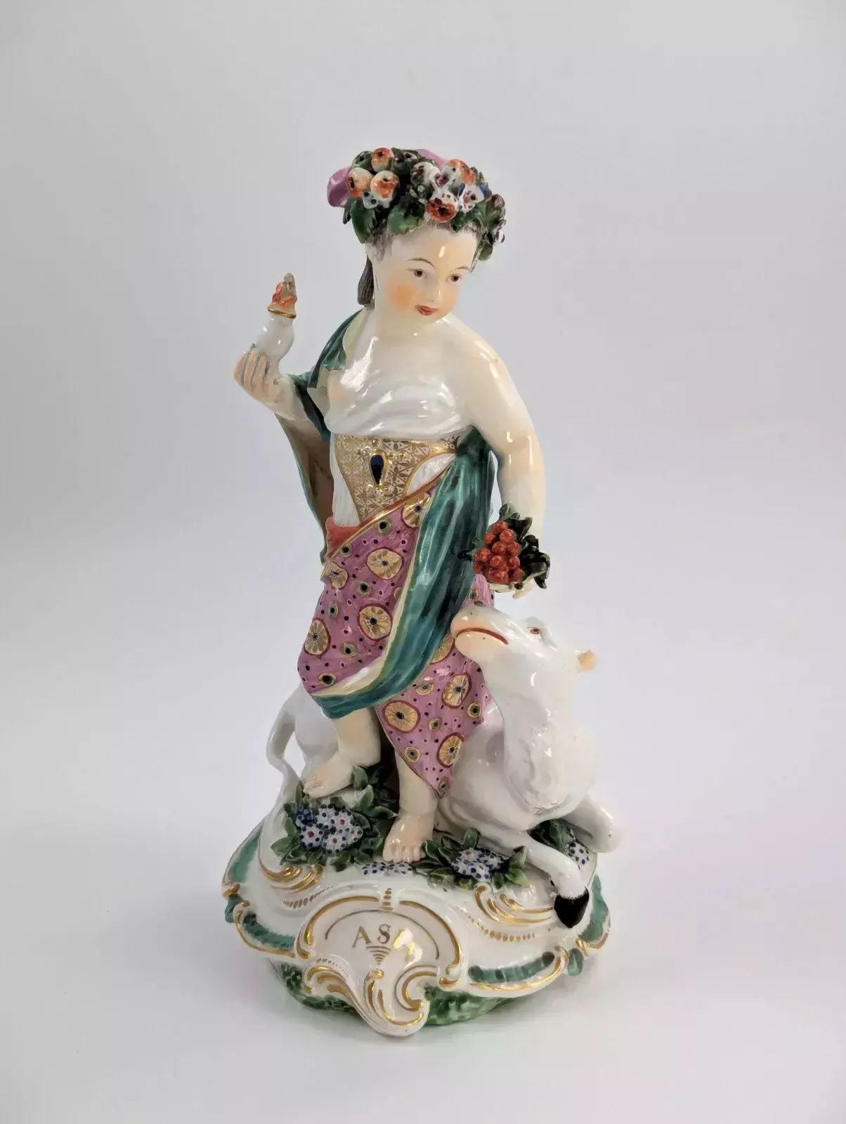 Derby Porcelain Allegorical Figure Of Asia, C. 1760