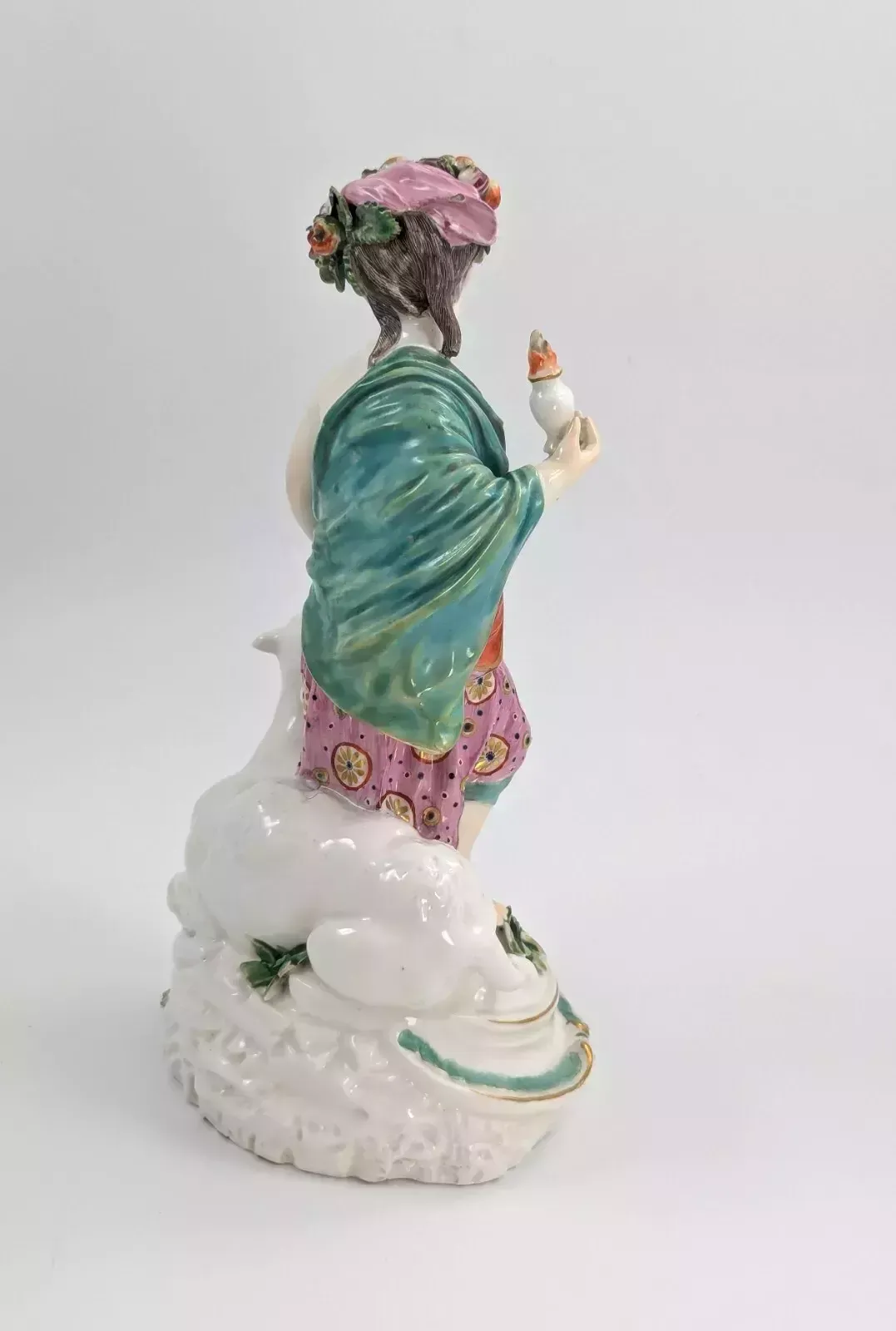 Derby Porcelain Allegorical Figure Of Asia, C. 1760 photo 1500.0
