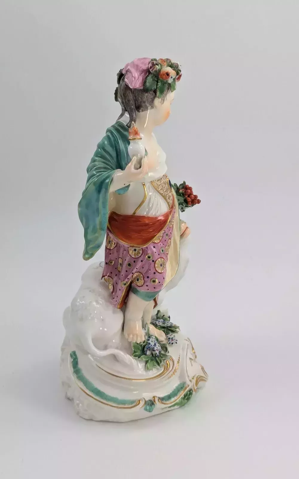 Derby Porcelain Allegorical Figure Of Asia, C. 1760 photo vinterior