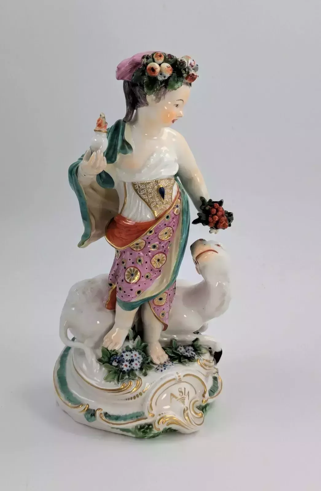 Derby Porcelain Allegorical Figure Of Asia, C. 1760 photo buy