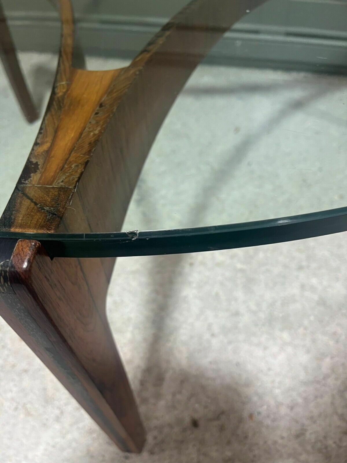 Danish Coffee Table By Sven Ellekaer Glass Top Made By Christian Linnebergs 1960 photo furniture