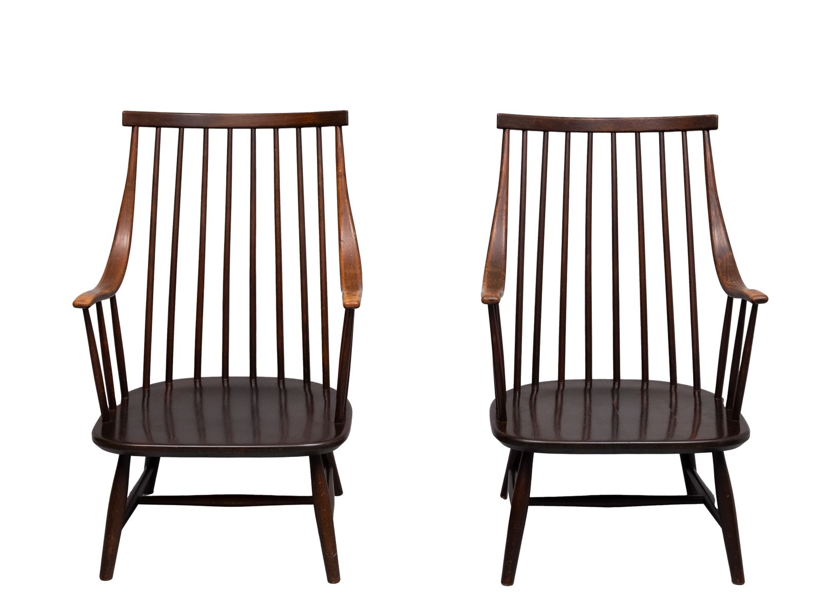 Swedish Grandessa Spindle Back Lounge Chair By Lena Larsson For Nesto photo vintage