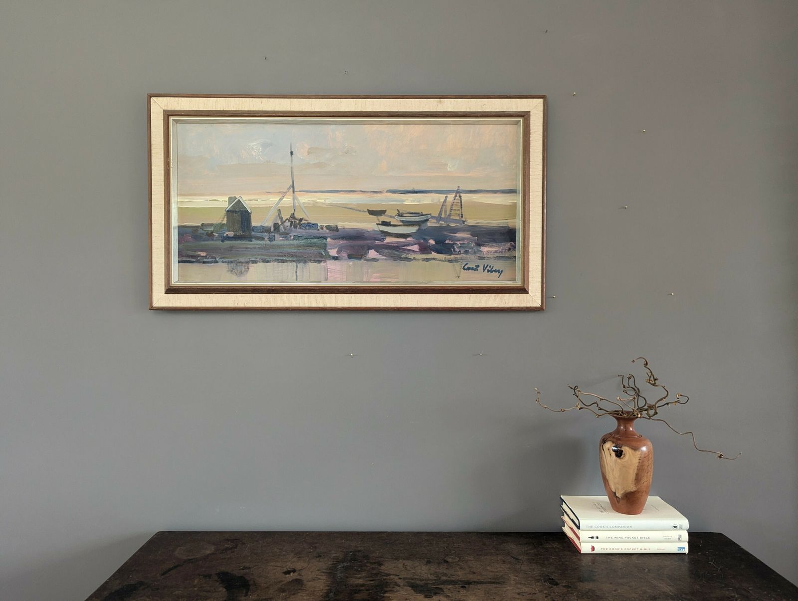 Tales From The Sea, Oil Painting photo furniture