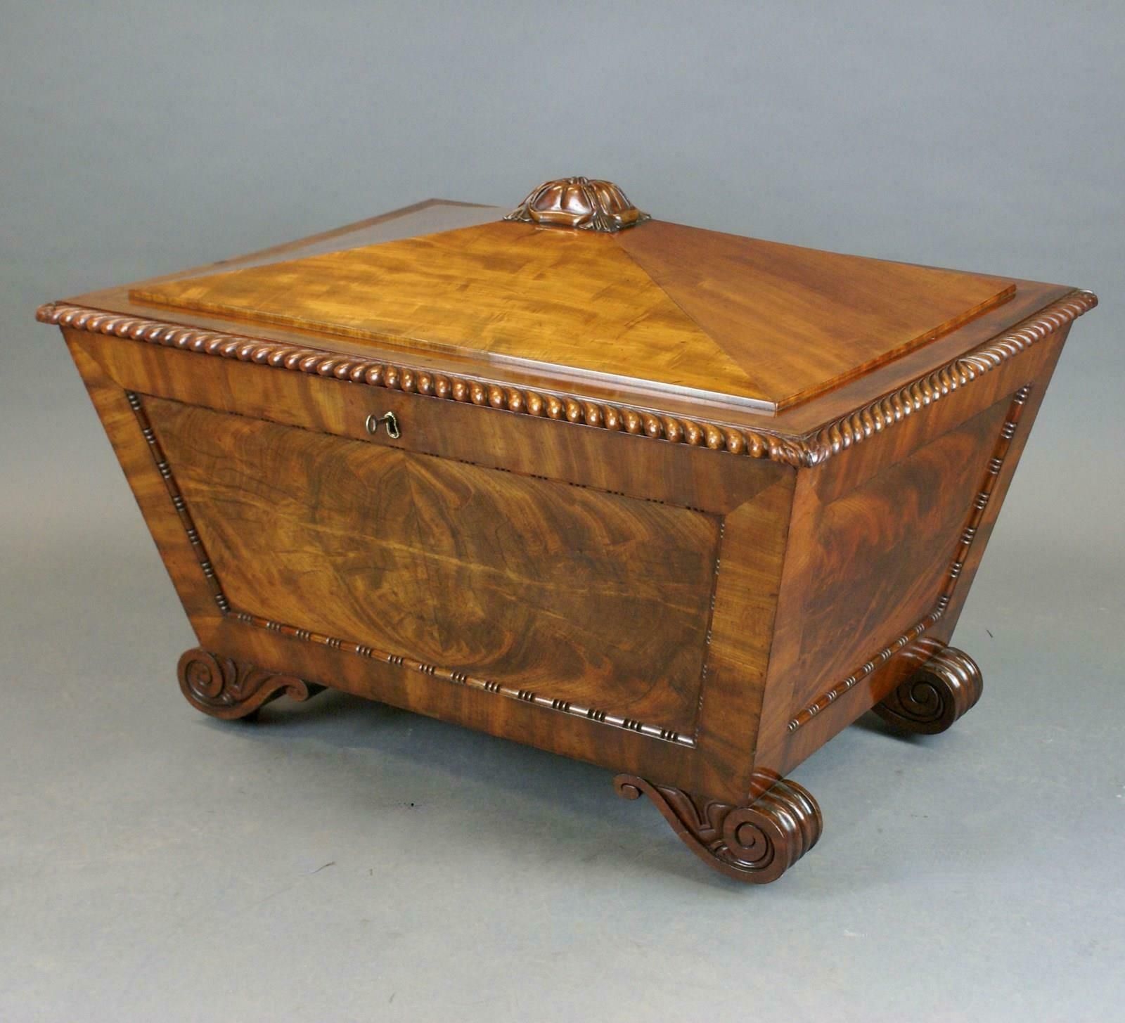 A Very Large Regency Sarcophagus Wine Cooler photo for sale