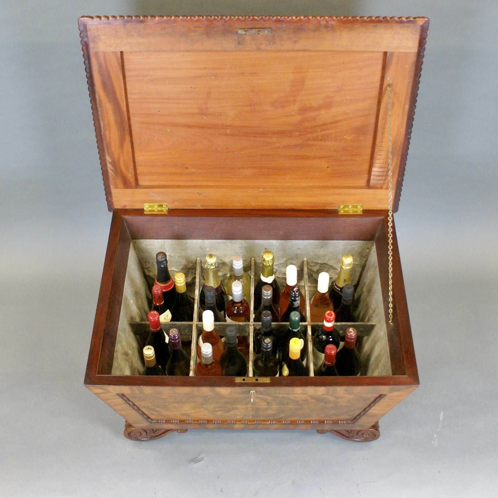 A Very Large Regency Sarcophagus Wine Cooler photo Home Decor