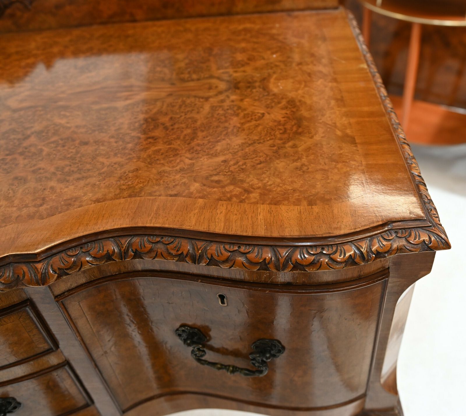 photo furniture Walnut Epstein Sideboard Antique Serving Table 1930s