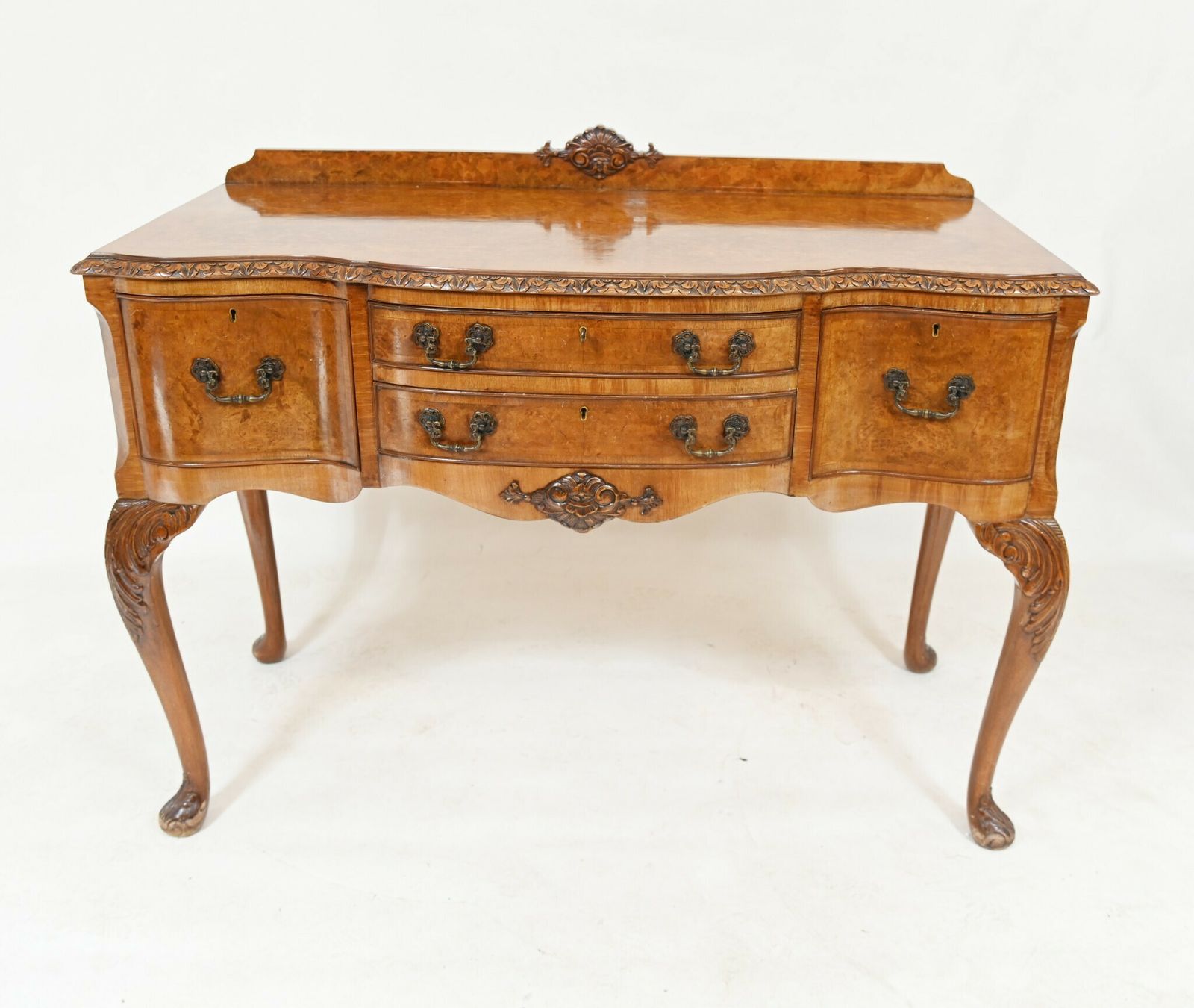 photo vinterior Walnut Epstein Sideboard Antique Serving Table 1930s