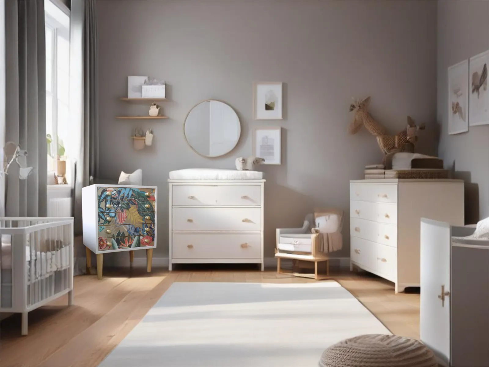 Small 5 Drawer Chest 'A Dream Of Decoupage'   Now Only £230.00 Down From £430.00 photo buy