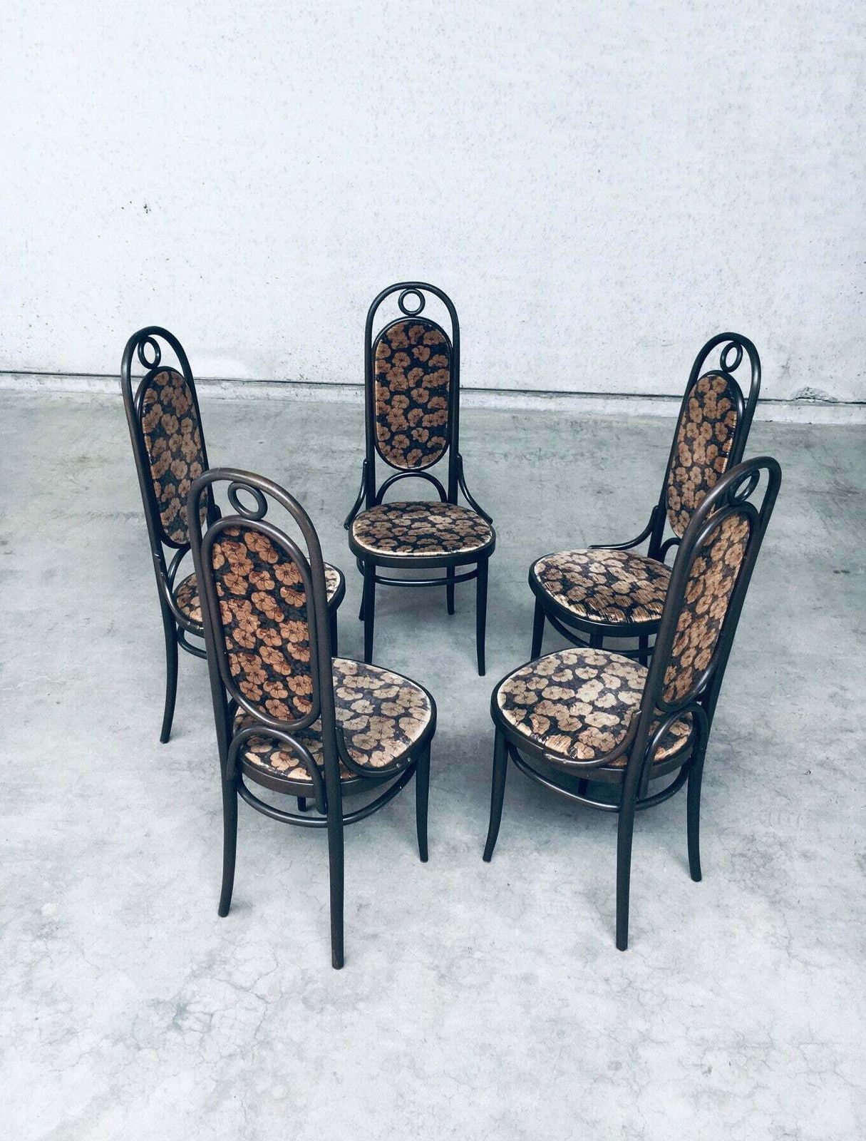 Thonet 79 Model 207r "Long John" Eetkamerstoelen, 1979 photo buy