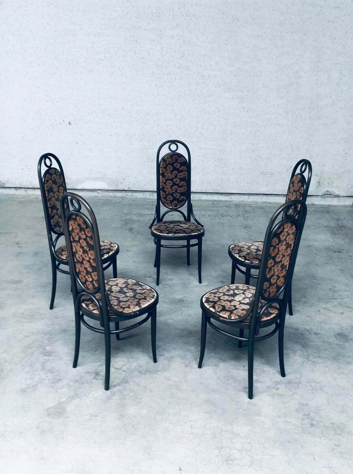 photo for sale Thonet 79 Model 207r "Long John" Eetkamerstoelen, 1979