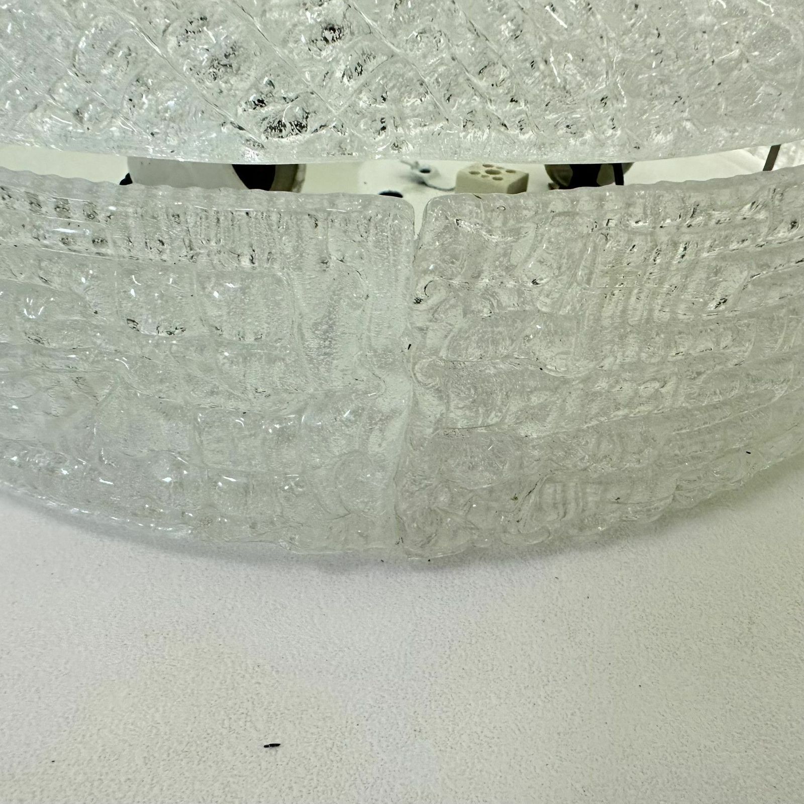 photo buy Murano Glazen Plafondlamp Van Kaiser, Duitsland, Jaren 1960