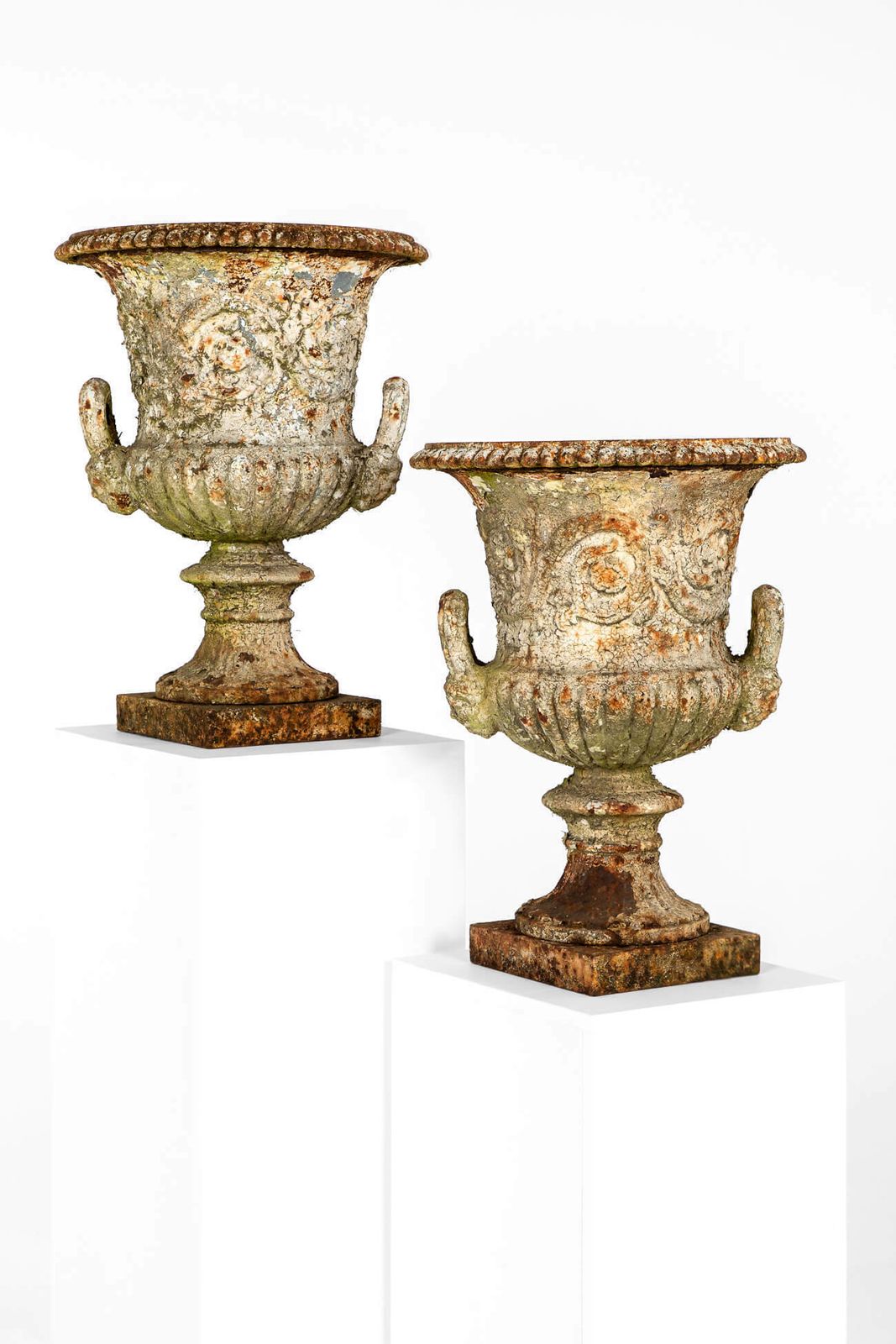 Pair Of Andrew Handyside Campana Urns