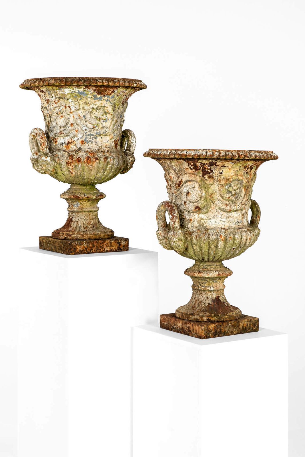 Pair Of Andrew Handyside Campana Urns photo furniture