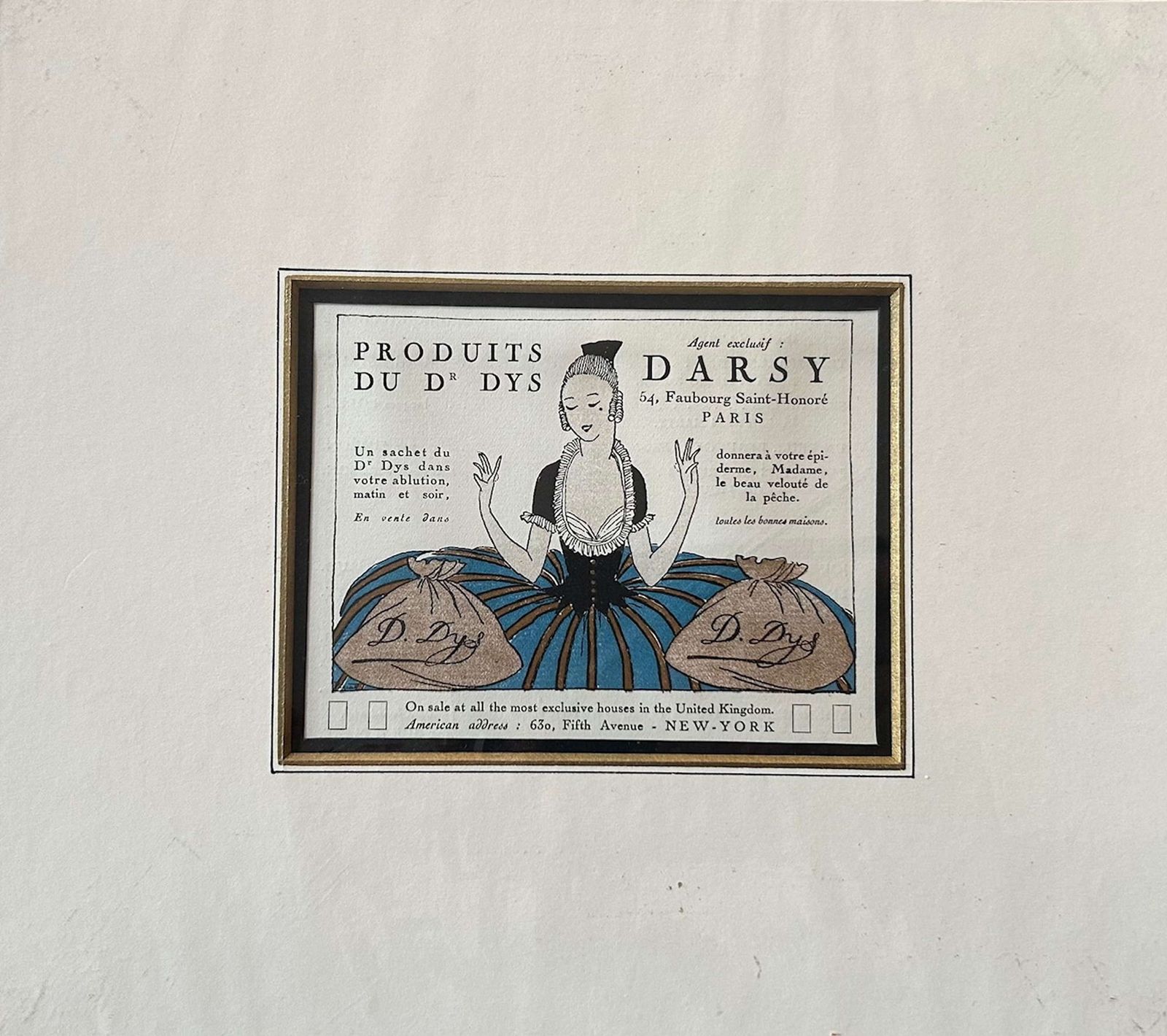 A Set Of Six Highly Decorative Art Deco French Advertising Prints photo vinterior