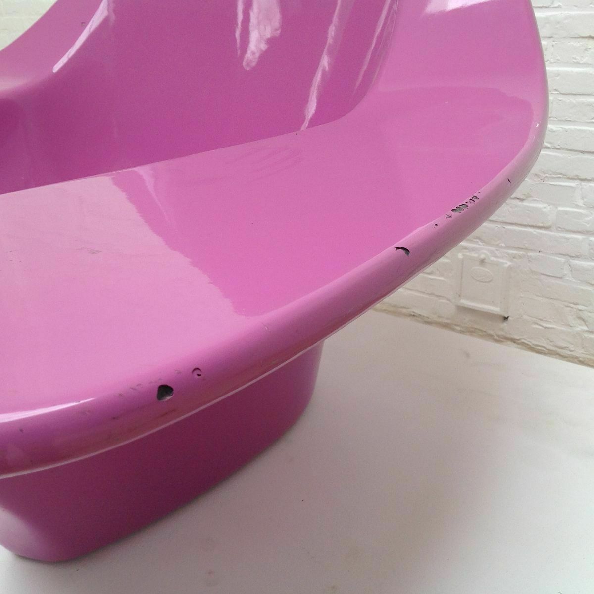 photo furniture Large Pop Art Fiberglass Lounge Chair, 1960s