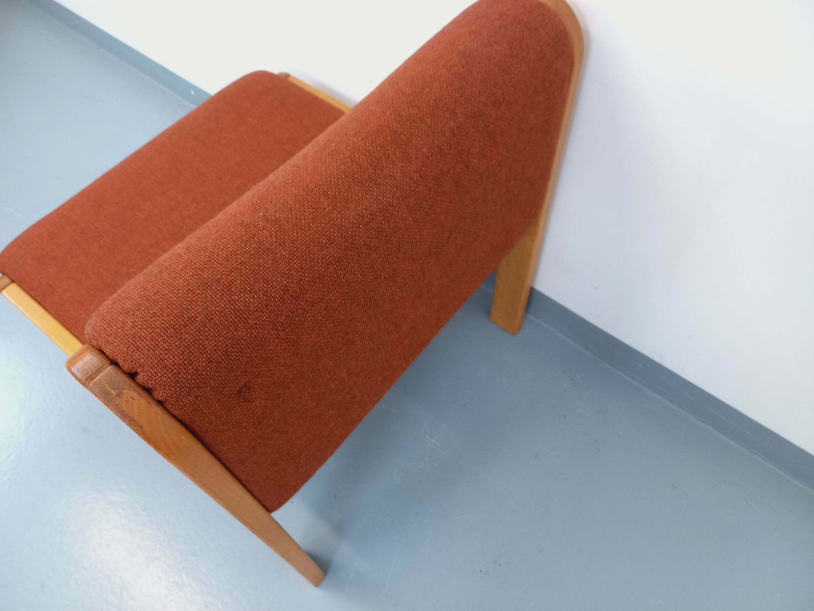 photo buy Fauteuil de cheminée Fröscher en bois et tissu