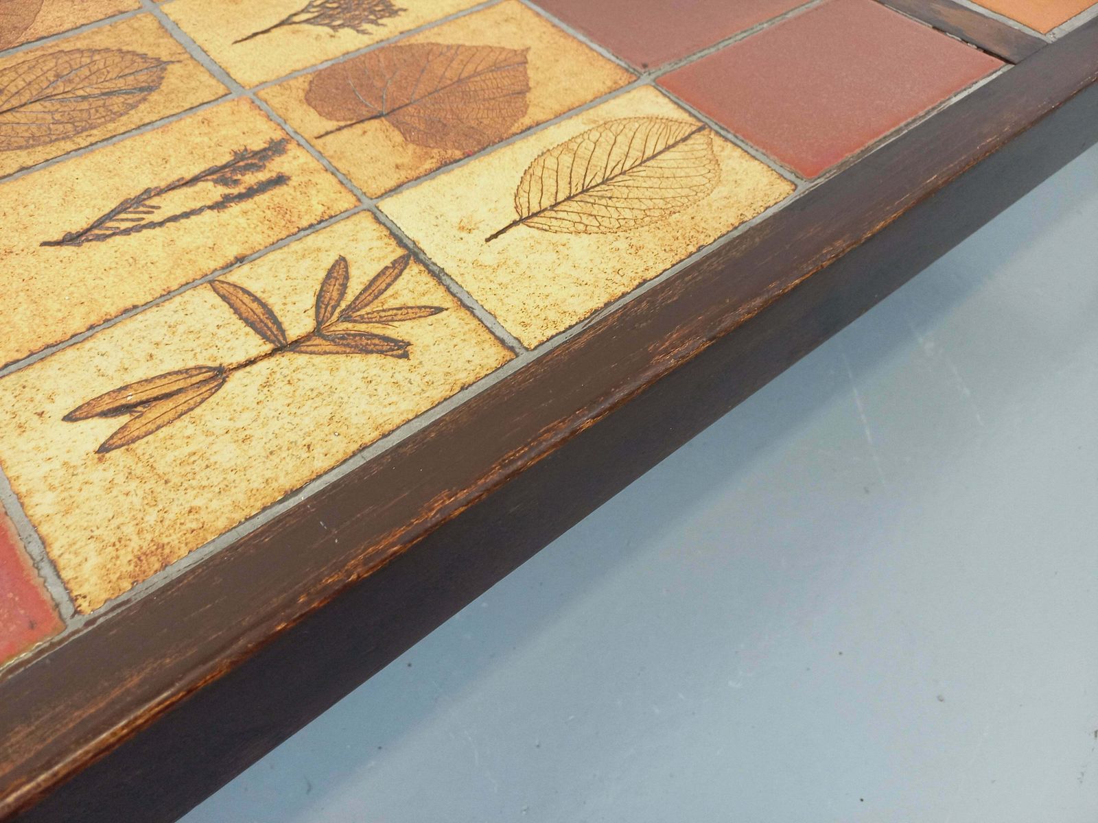 photo for sale Roger Capron Rectangular Ceramic Coffee Table
