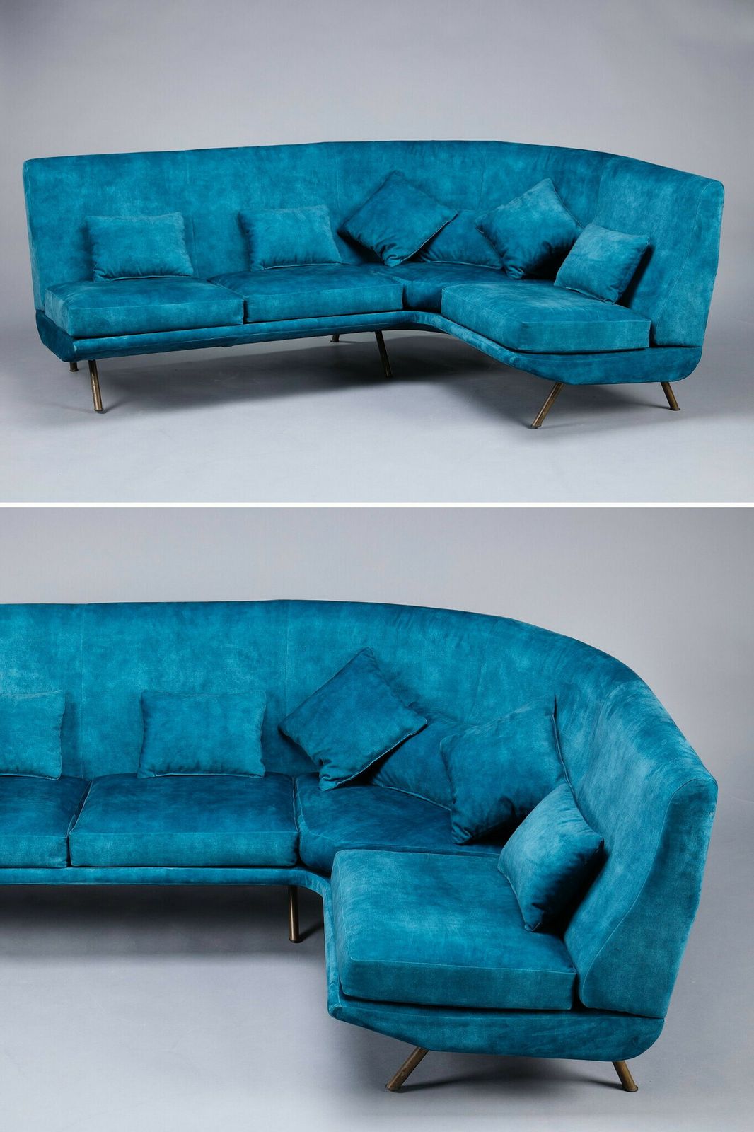 6334.0 Corner Sofa By Marco Zanuso (1916 2001), Published By Arflex photo