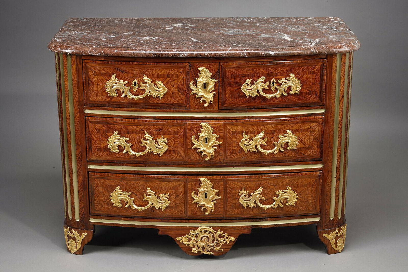 Regence Chest Of Drawers Stamped P M , Attributed To Pierre Moulin photo for sale